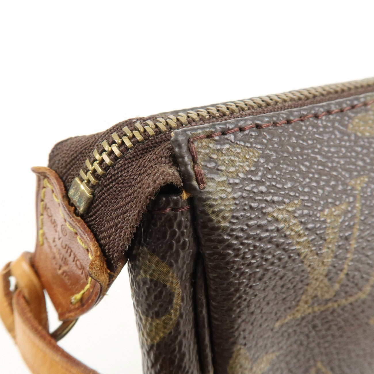 Louis Vuitton Pochette Hand Bag - Brown, Canvas