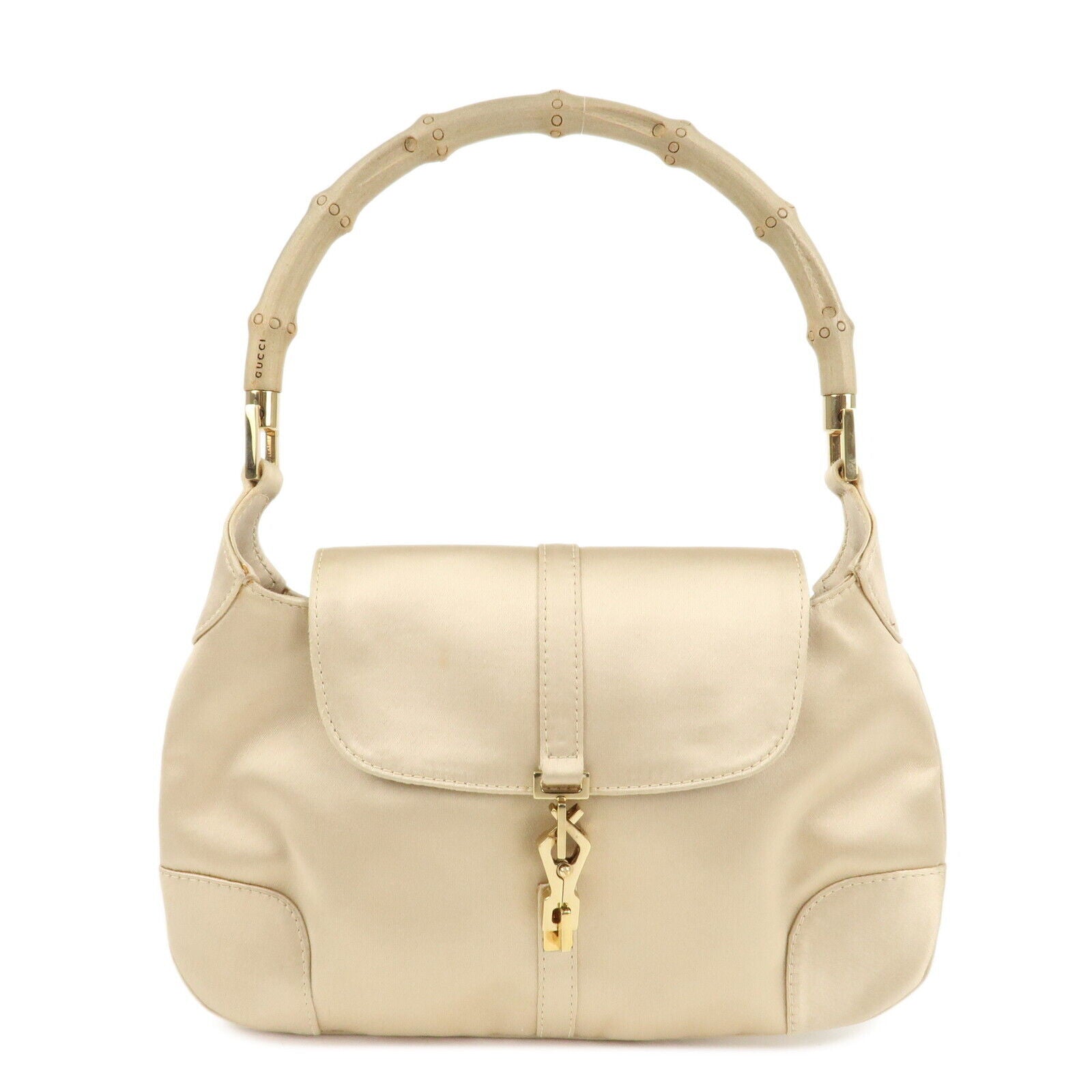 Gucci Mini Handbag - Beige, Satin