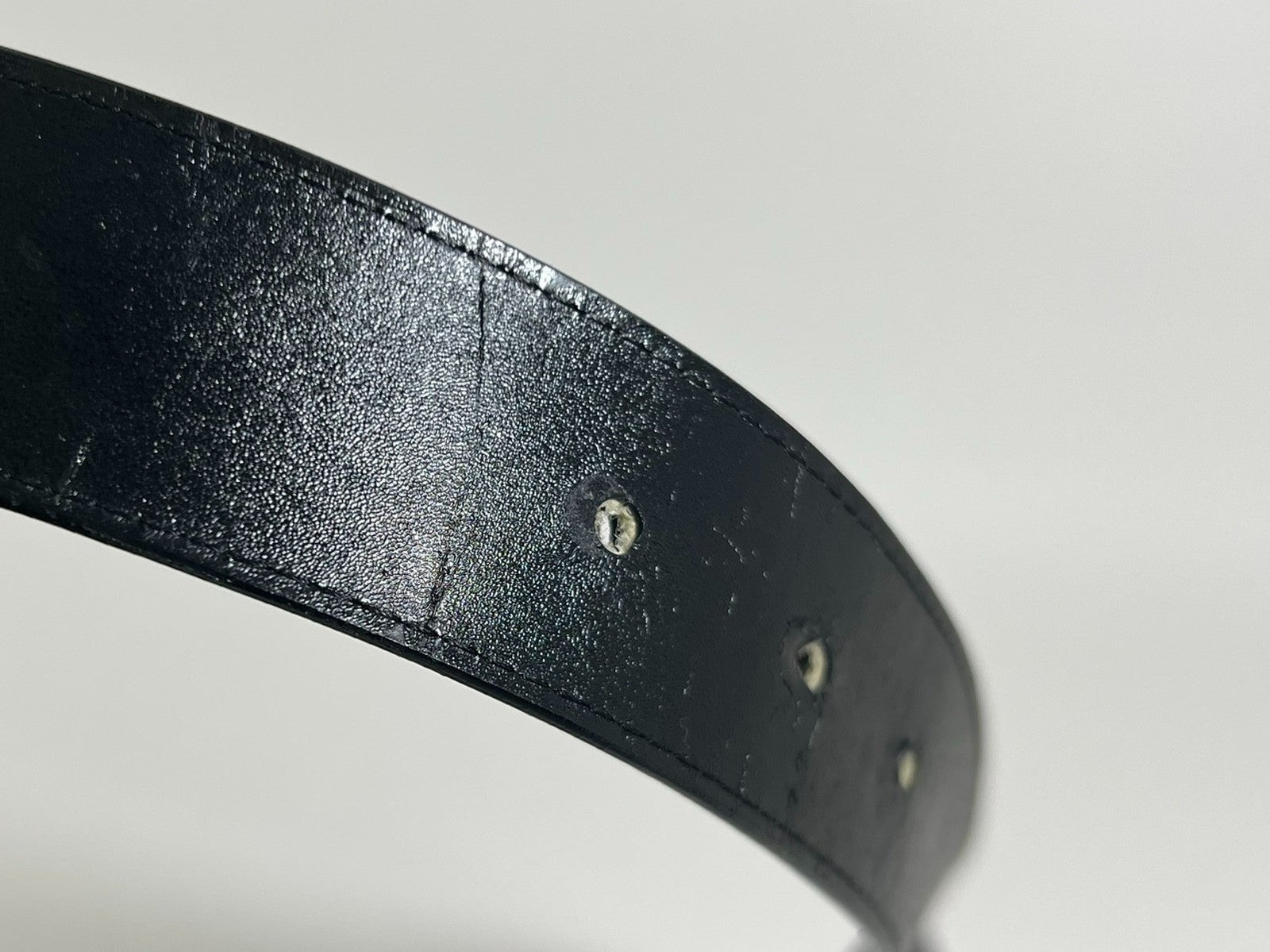 Yves Saint Laurent Leather Belt - Black, Leather