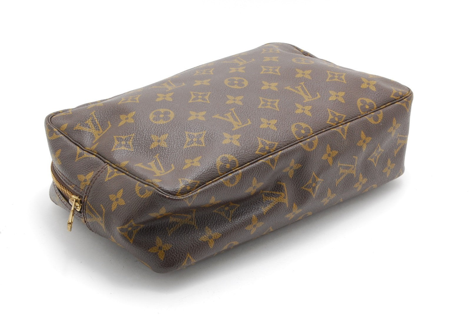 Louis Vuitton Trousse Toilette 28 Clutch - Brown, Leather
