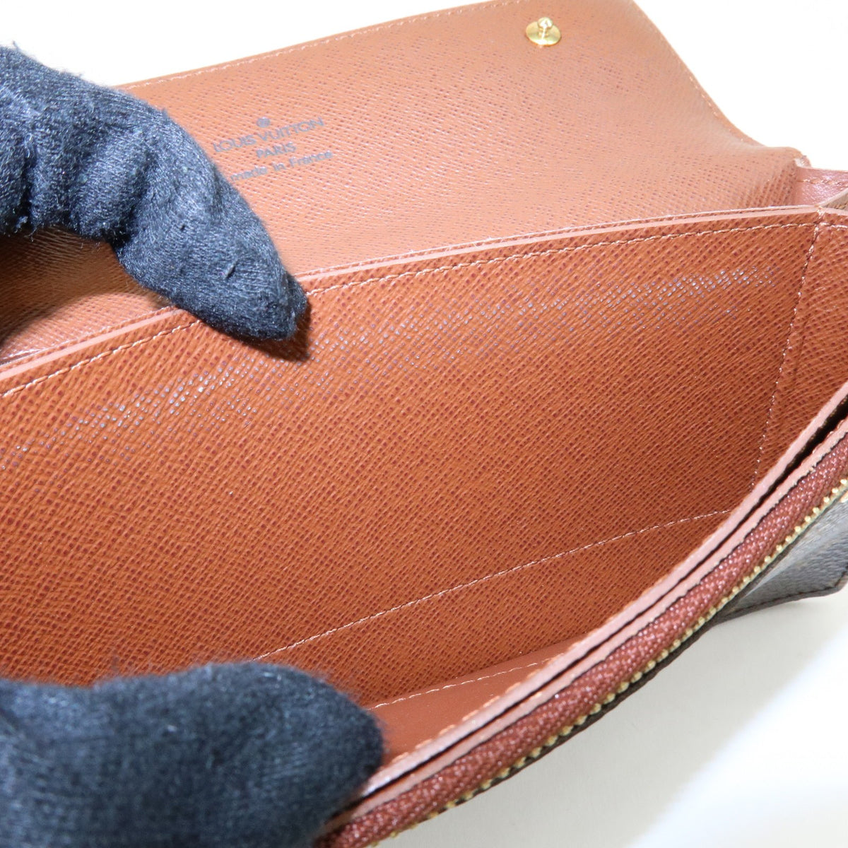 Louis Vuitton Portefeuille Accordion Long Wallet - Brown, Canvas