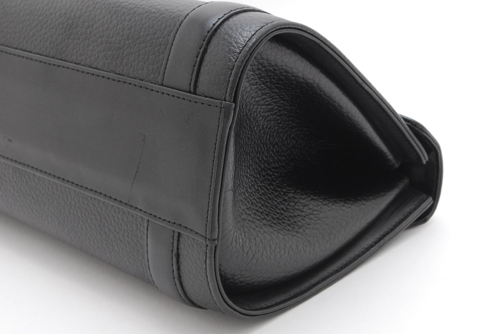 Burberry Nova Check Vintage Hand Tote - Black, Leather