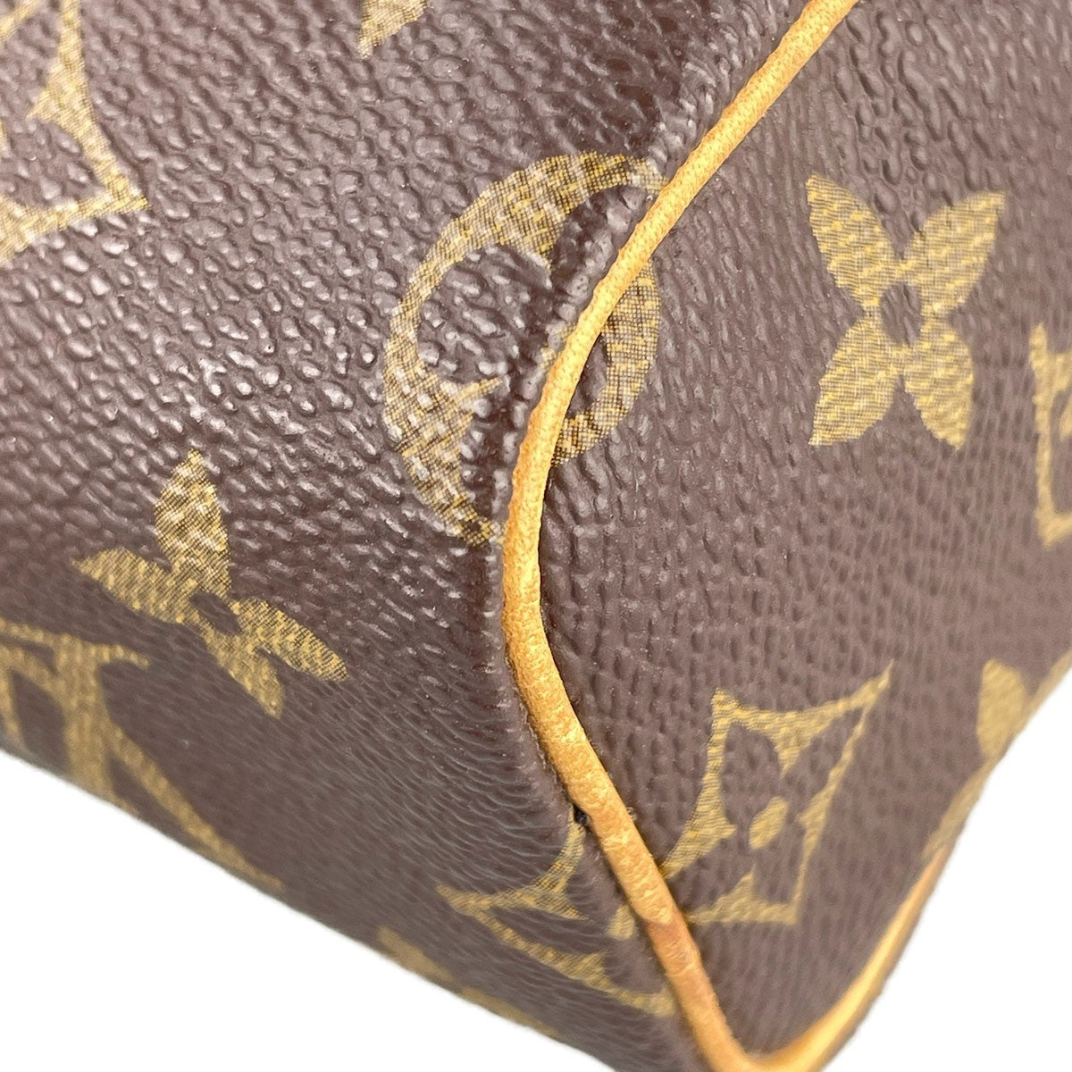 Louis Vuitton Mini Speedy Handbag - Brown, Canvas- מגיע עם המנעול!
