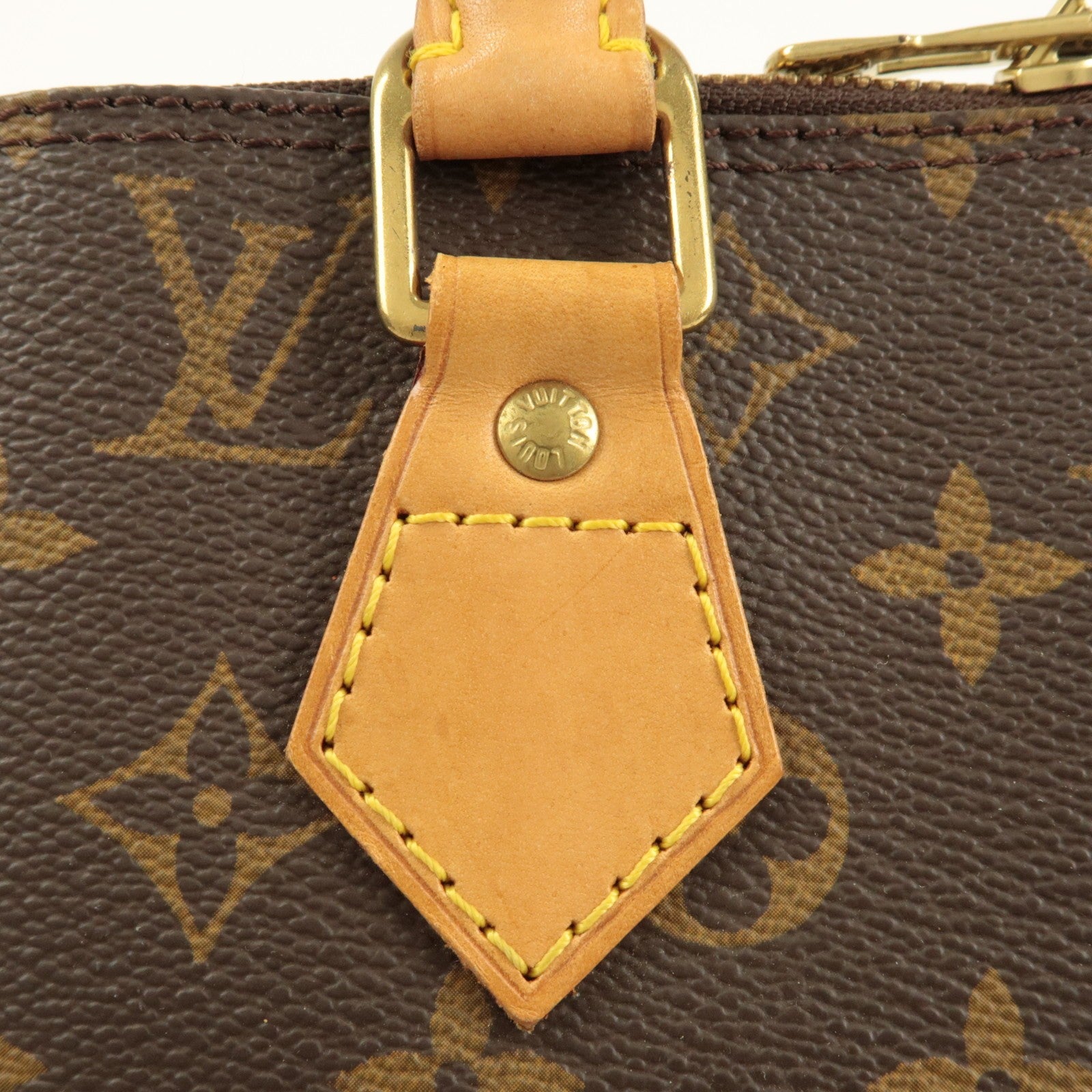 Louis Vuitton Alma Handbag - Monogram, Canvas