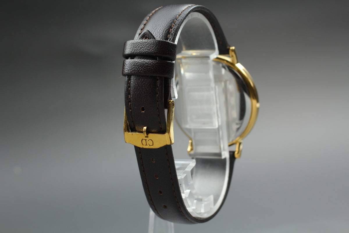 Christian Dior 3059 Wristwatch - White, Stainless Steel