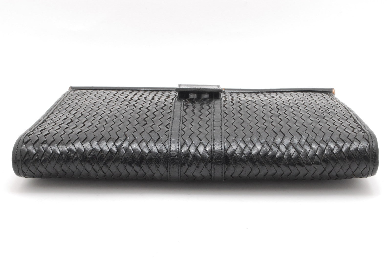Saint Laurent Yves Clutch Bag - Black, Leather