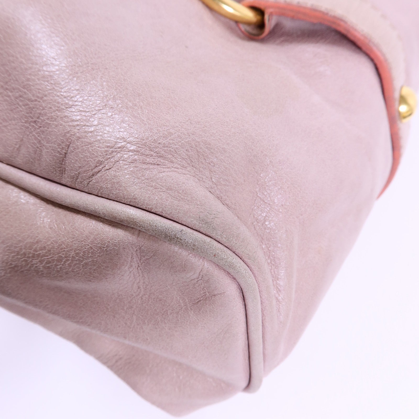 Miu Miu GHW Vitello Lux 2way Shoulder Bag - Pink, Calfskin Leather