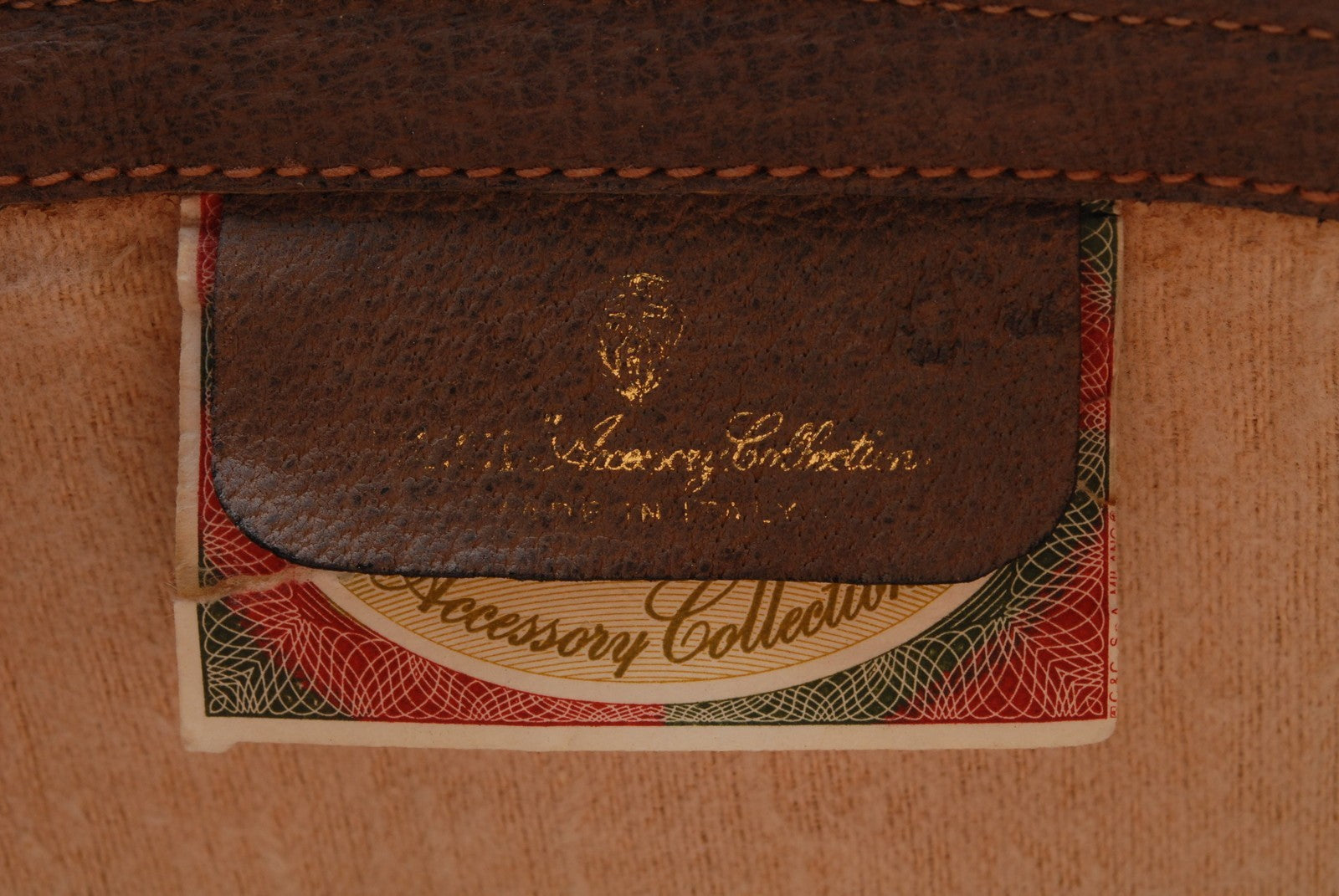 Gucci Sherry Clutch Bag - Beige Brown, PVC