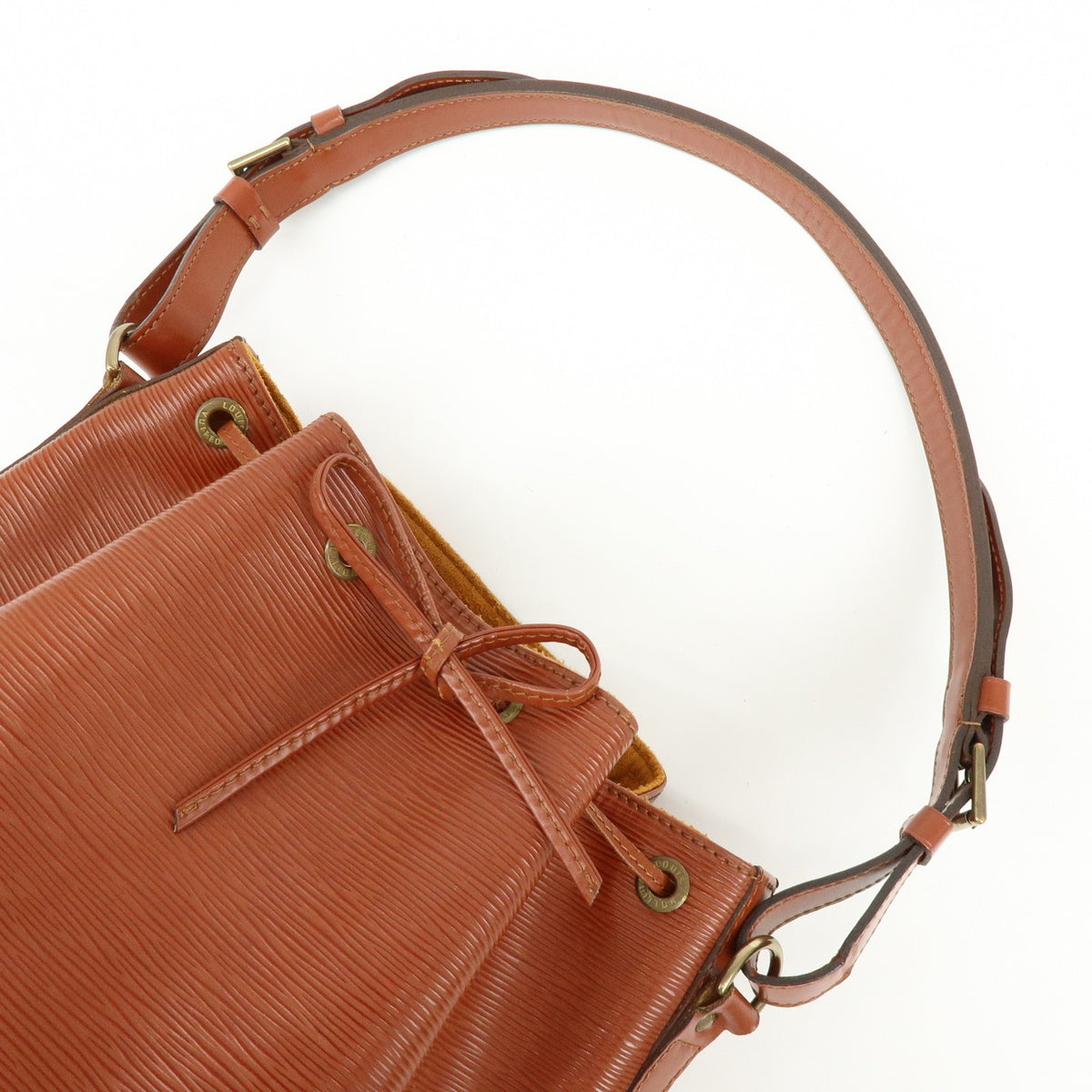 Louis Vuitton Epi Petit Noe Shoulder Bag - Kenya Brown, Epi Leather