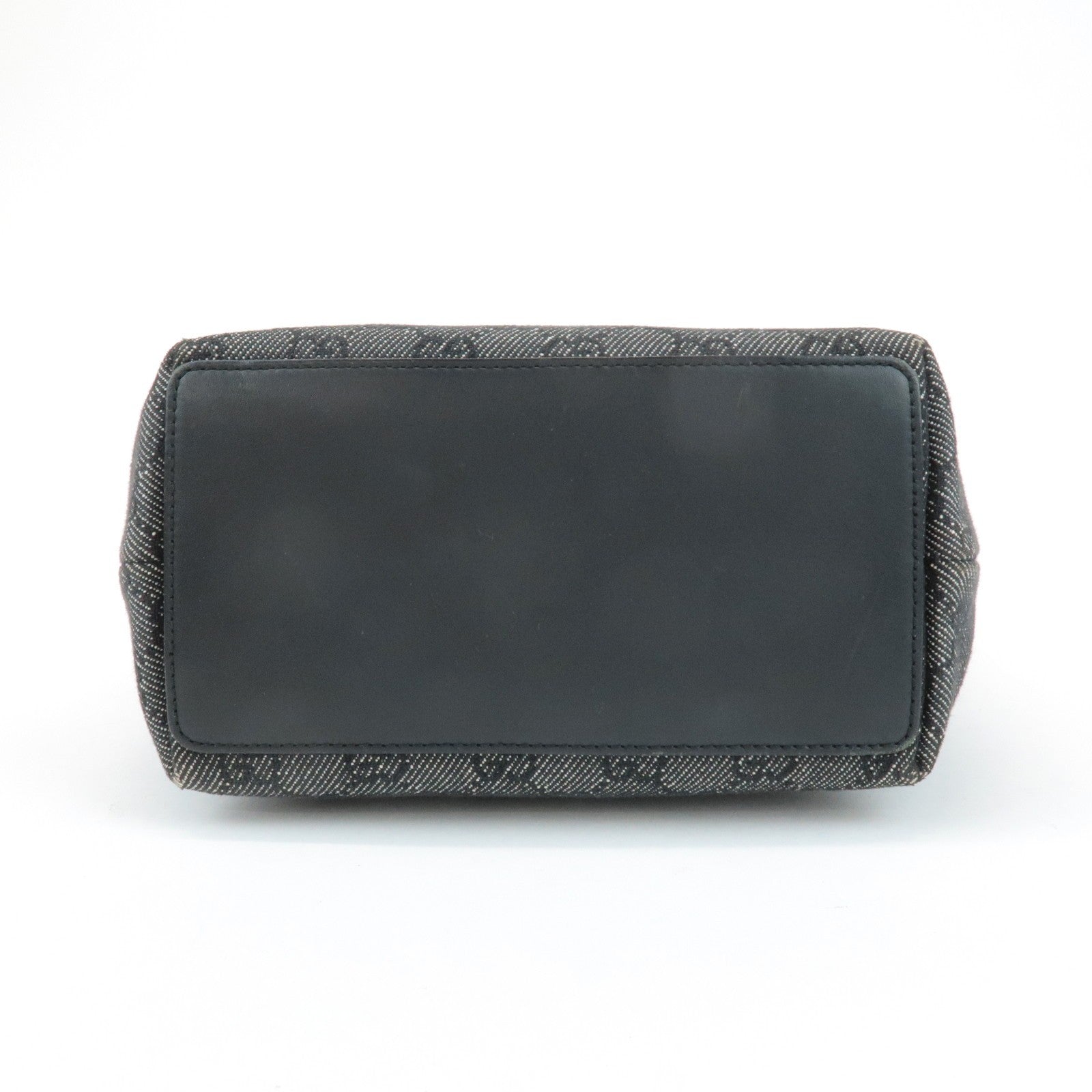 Gucci GG Canvas Tote Bag - Black, Leather