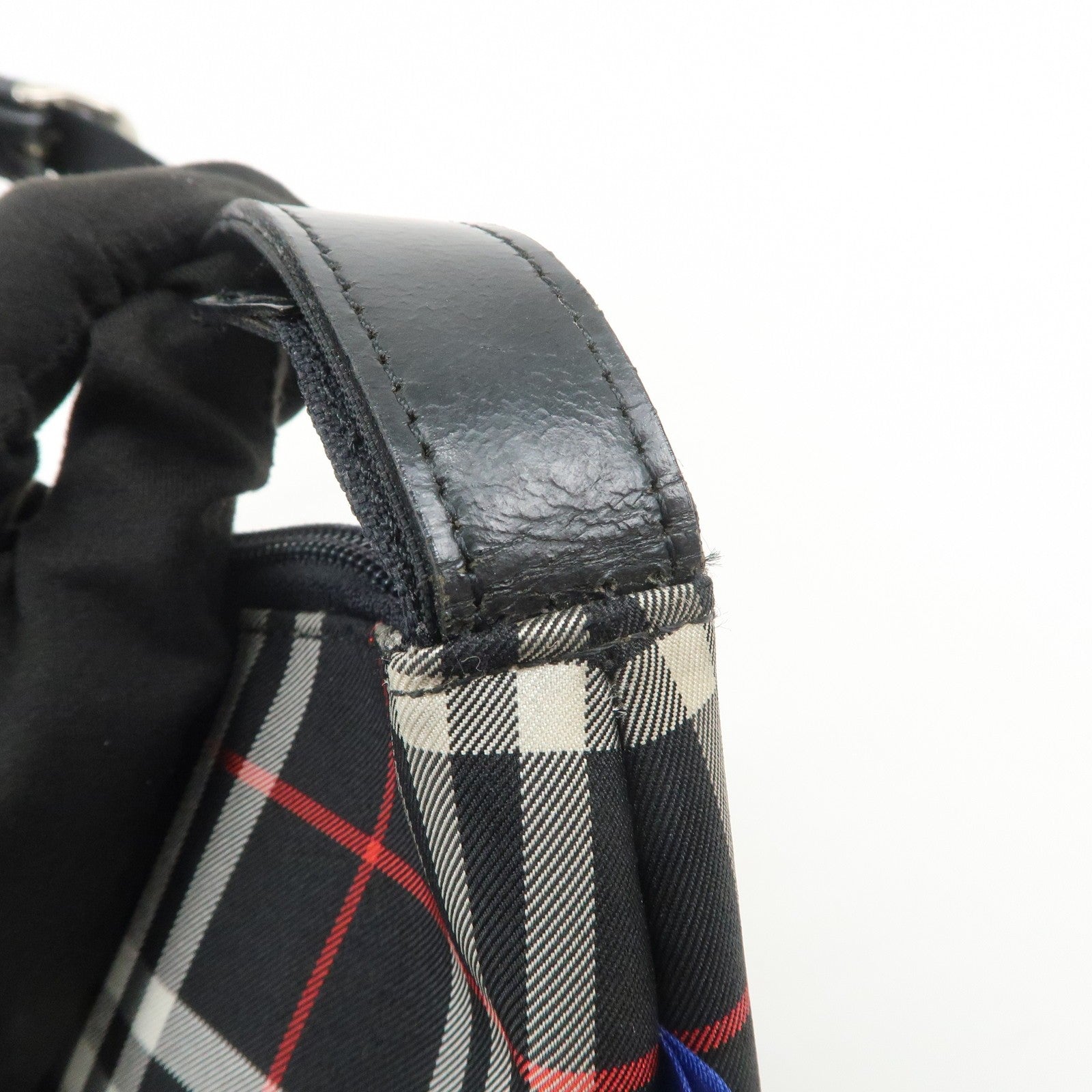 Burberry Blue Label Shoulder Bag - Black, Nylon and Leather