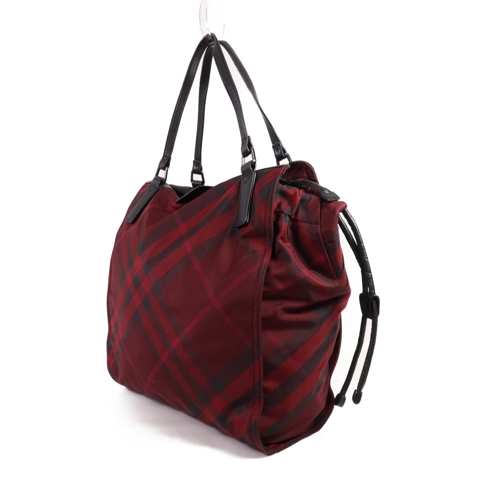 Burberry Shoulder Bag - Red/Black, Nylon
