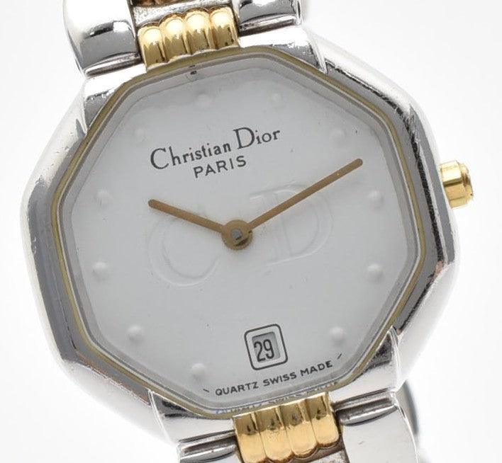 Dior Christian Dior D64151 Watch - White, Stainless Steel
