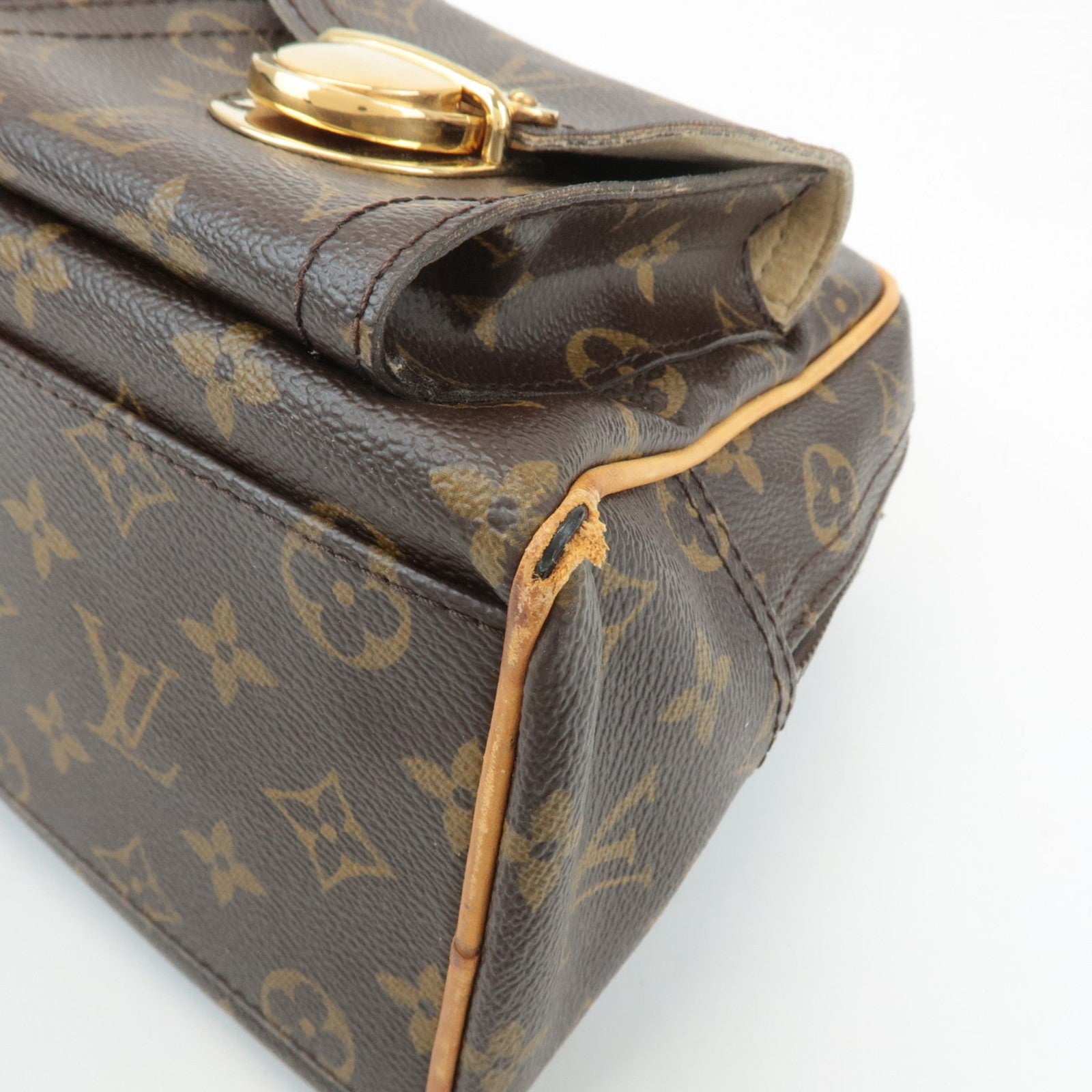 Louis Vuitton Monogram Manhattan PM Handbag - Brown, Monogram Canvas