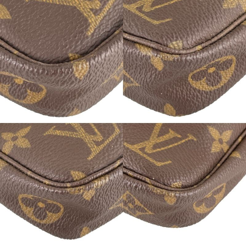 Louis Vuitton Pochette Accessoires Handbag - Brown, Coated Canvas