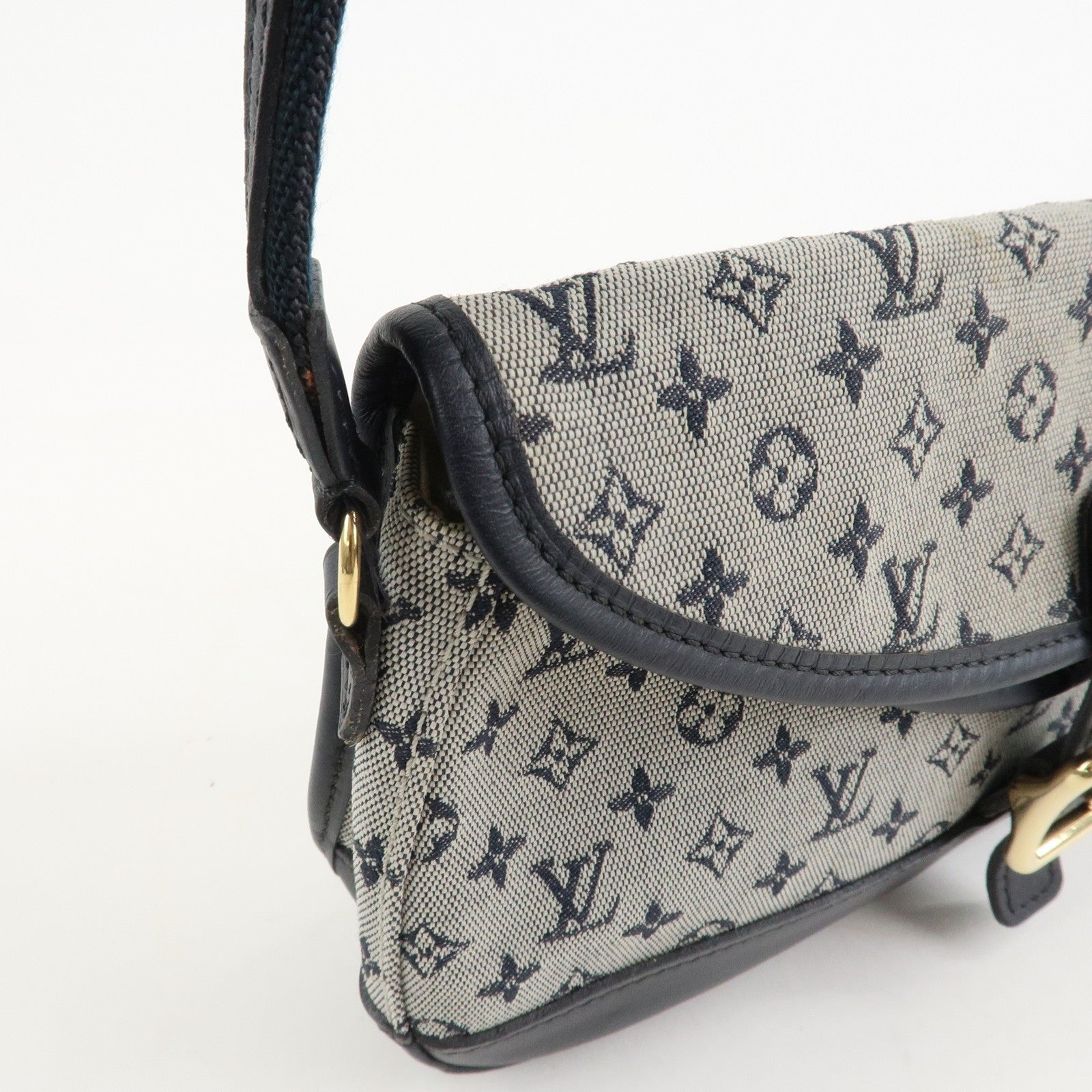 Louis Vuitton Mini Marjorie Shoulder Bag - Navy, Canvas