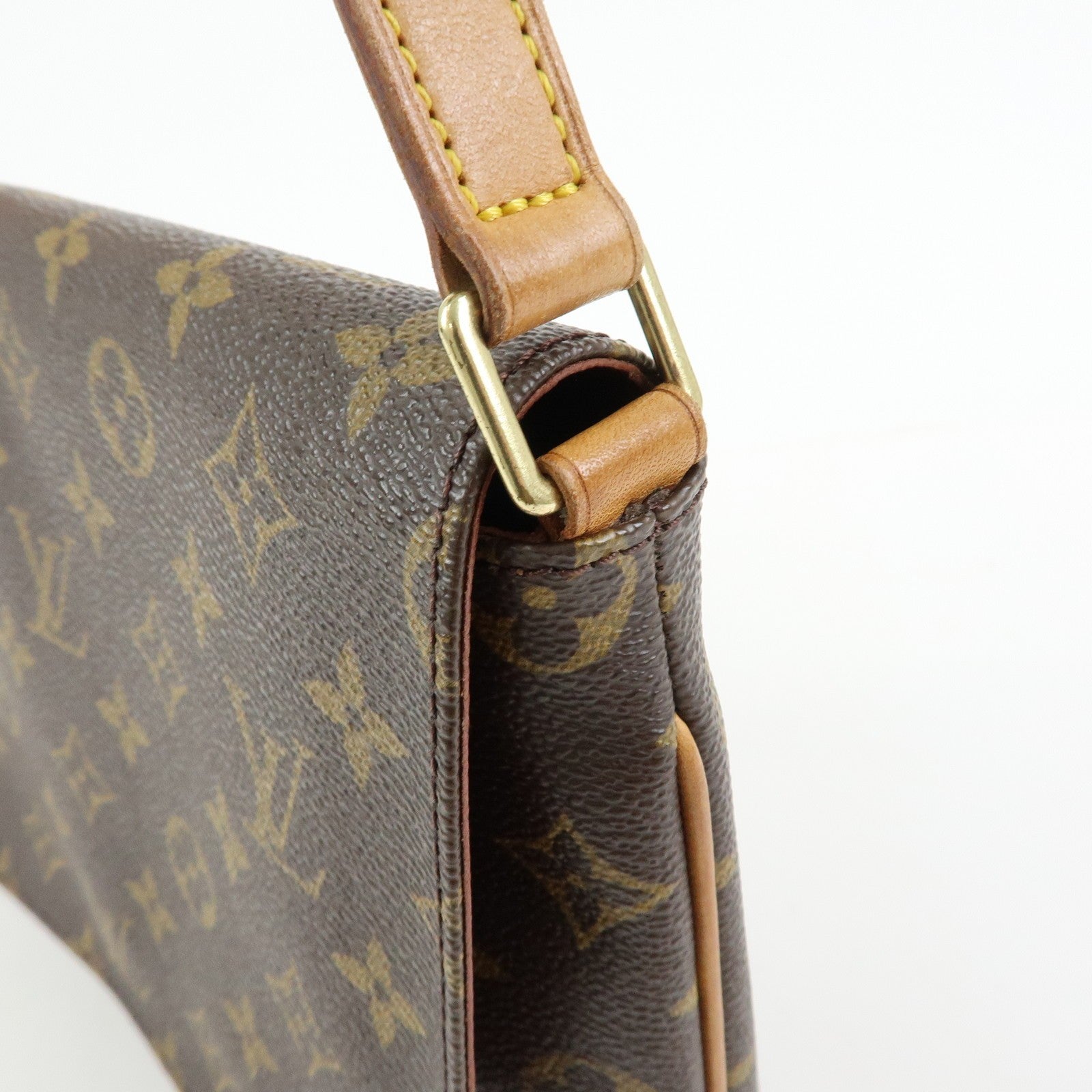 Louis Vuitton Monogram Musette Tango Short Shoulder Bag - Brown, Monogram Canvas