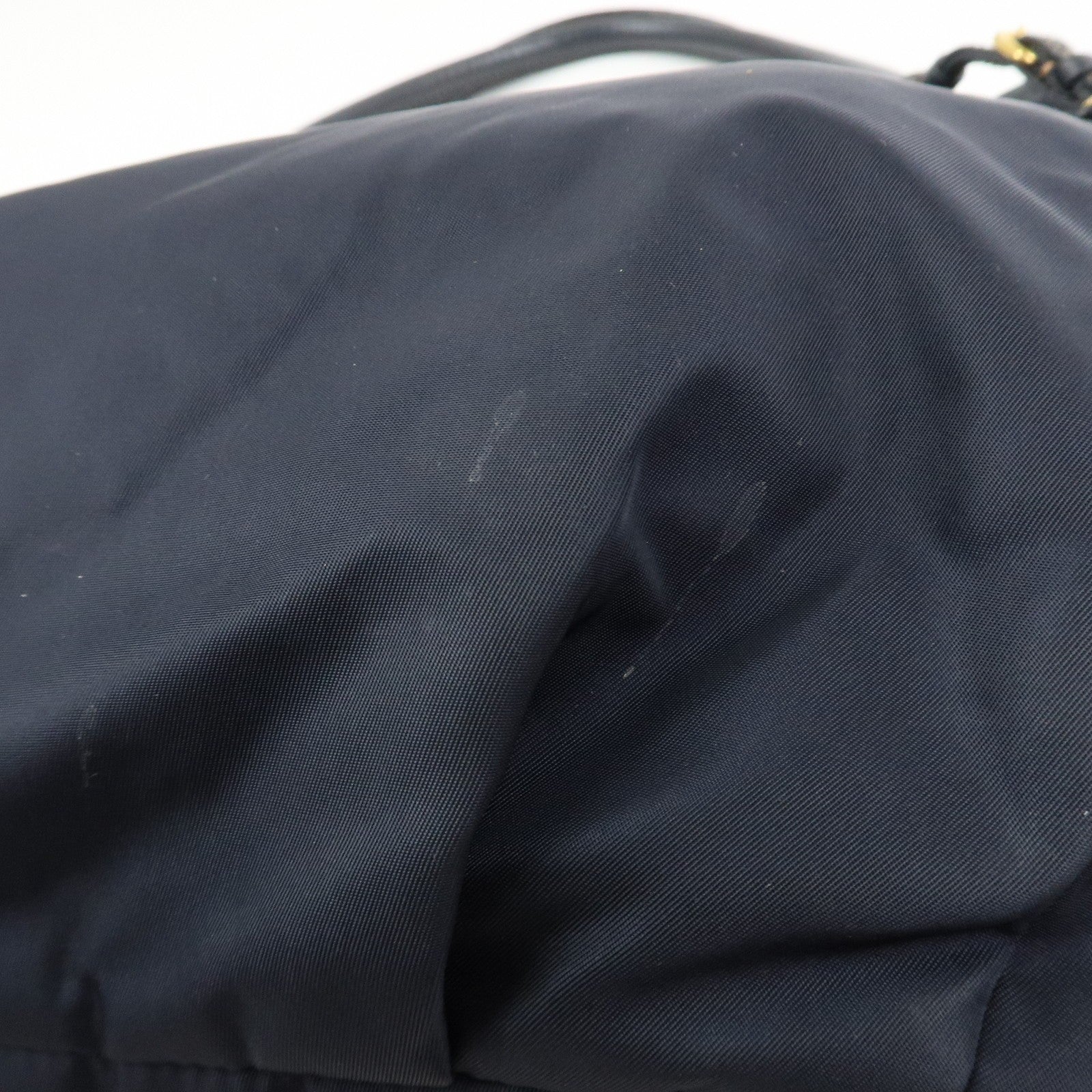 Prada 2Way Bag - Navy, Nylon and Leather