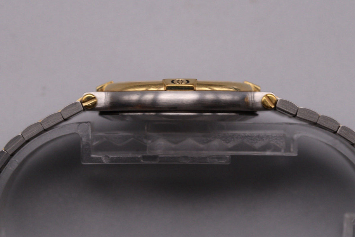 Gucci 9000M Wristwatch - Gold, Silver, Stainless Steel