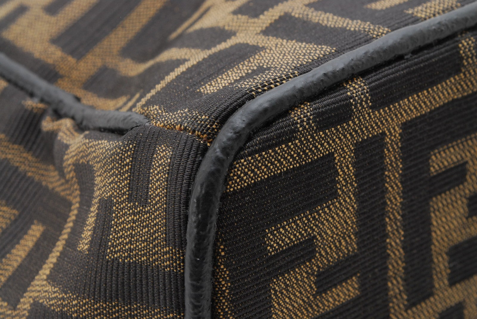 Fendi zucca Vanity Handbag - Brown, Nylon Canvas