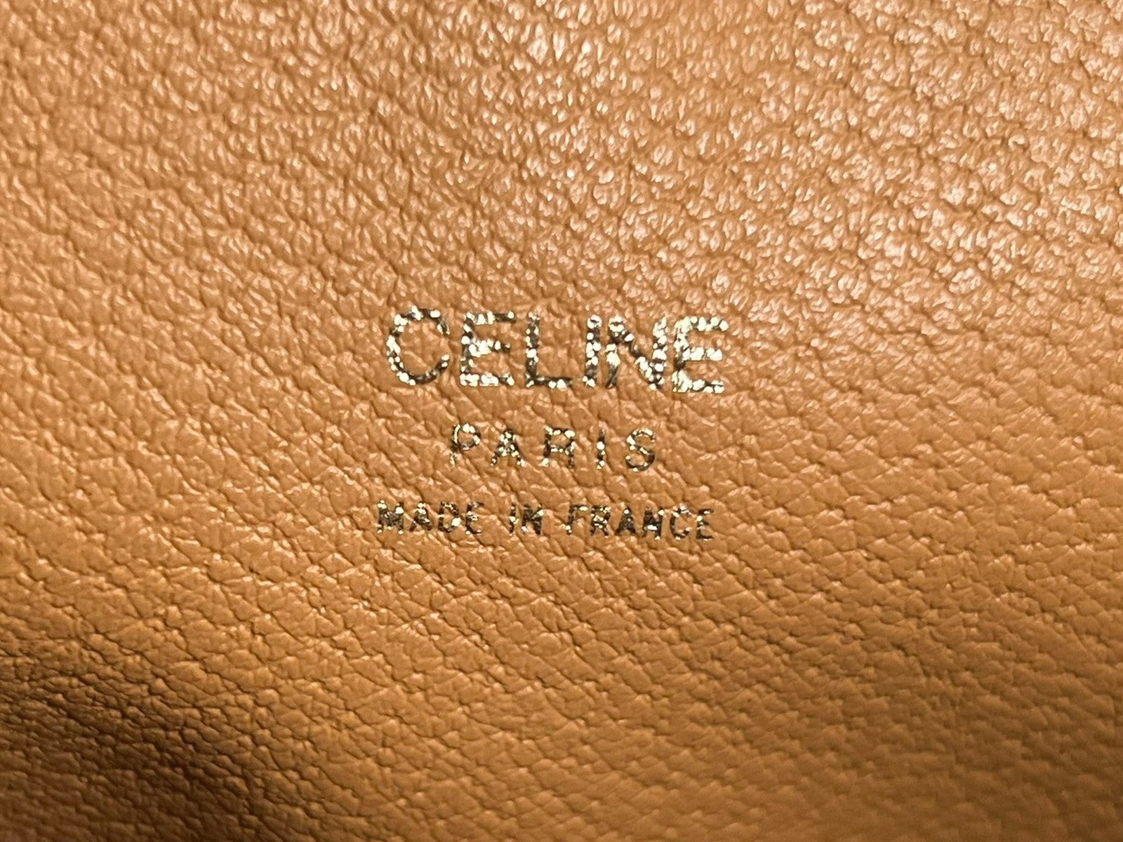 Celine Macadam Clutch Bag - Brown, PVC Leather