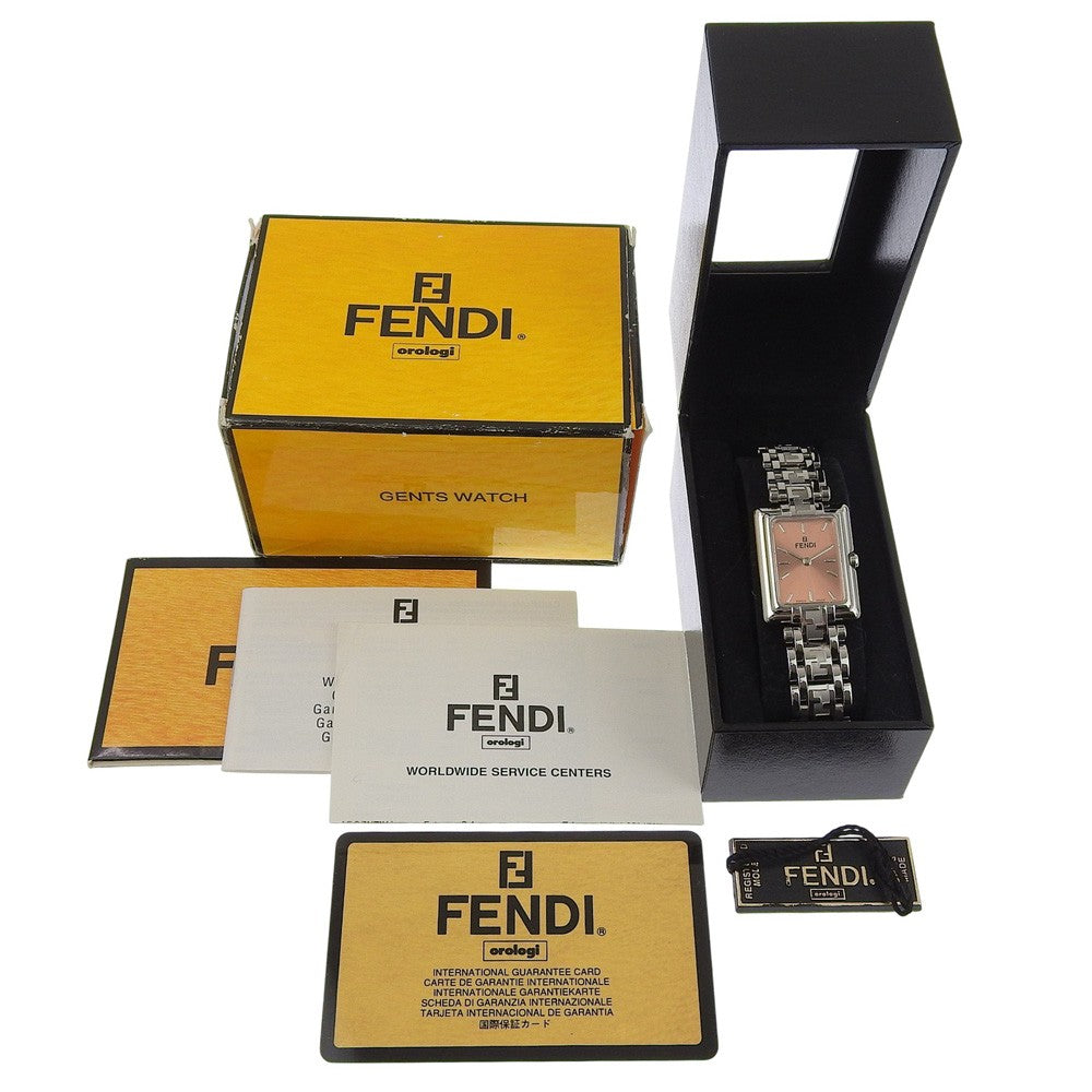 Fendi Olologi Wristwatch - Bronze, Stainless Steel
