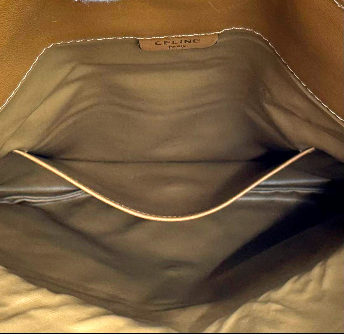 Celine Macadam Clutch Bag - Beige, PVC