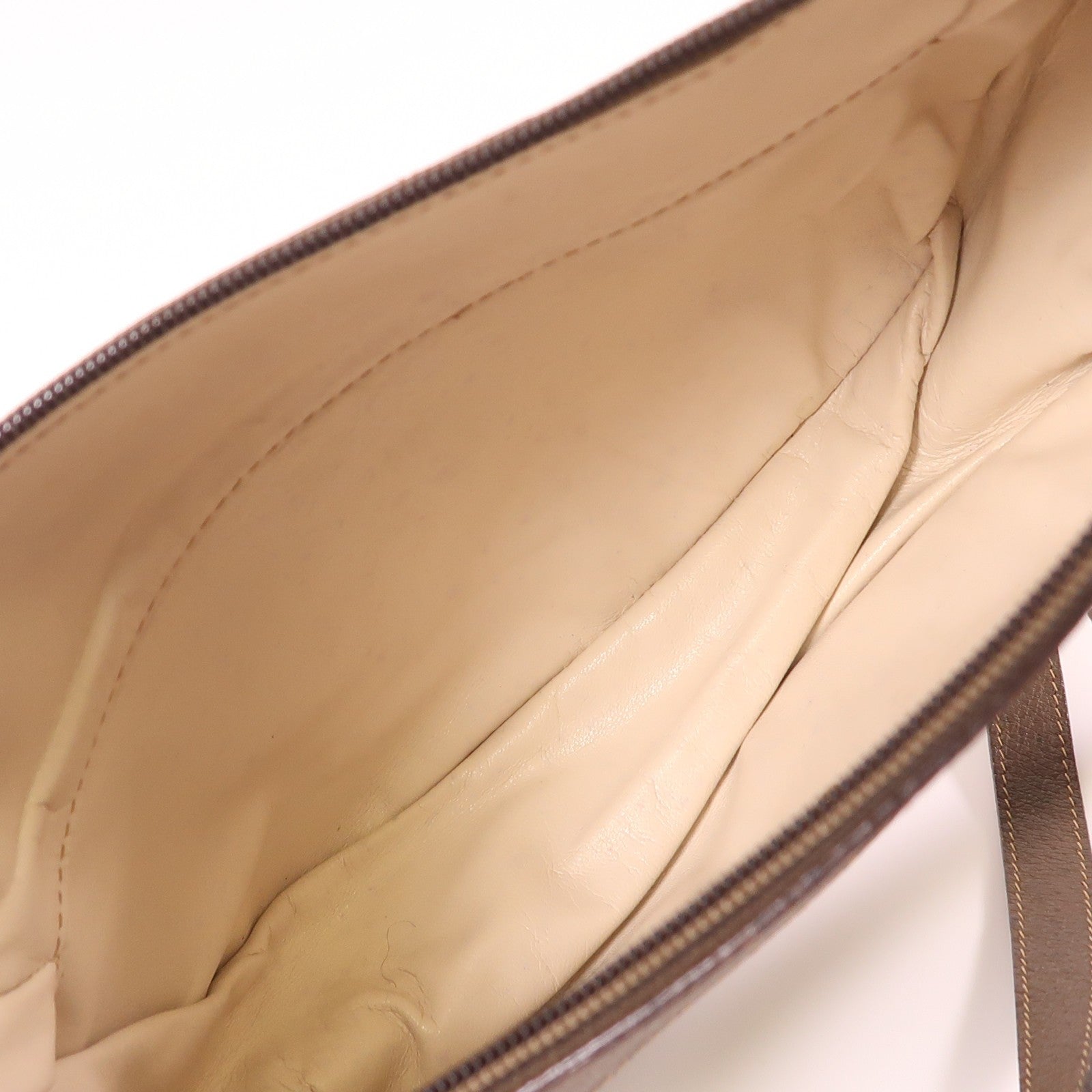 Gucci GG GHW Shoulder Bag - Brown, Coated Canvas