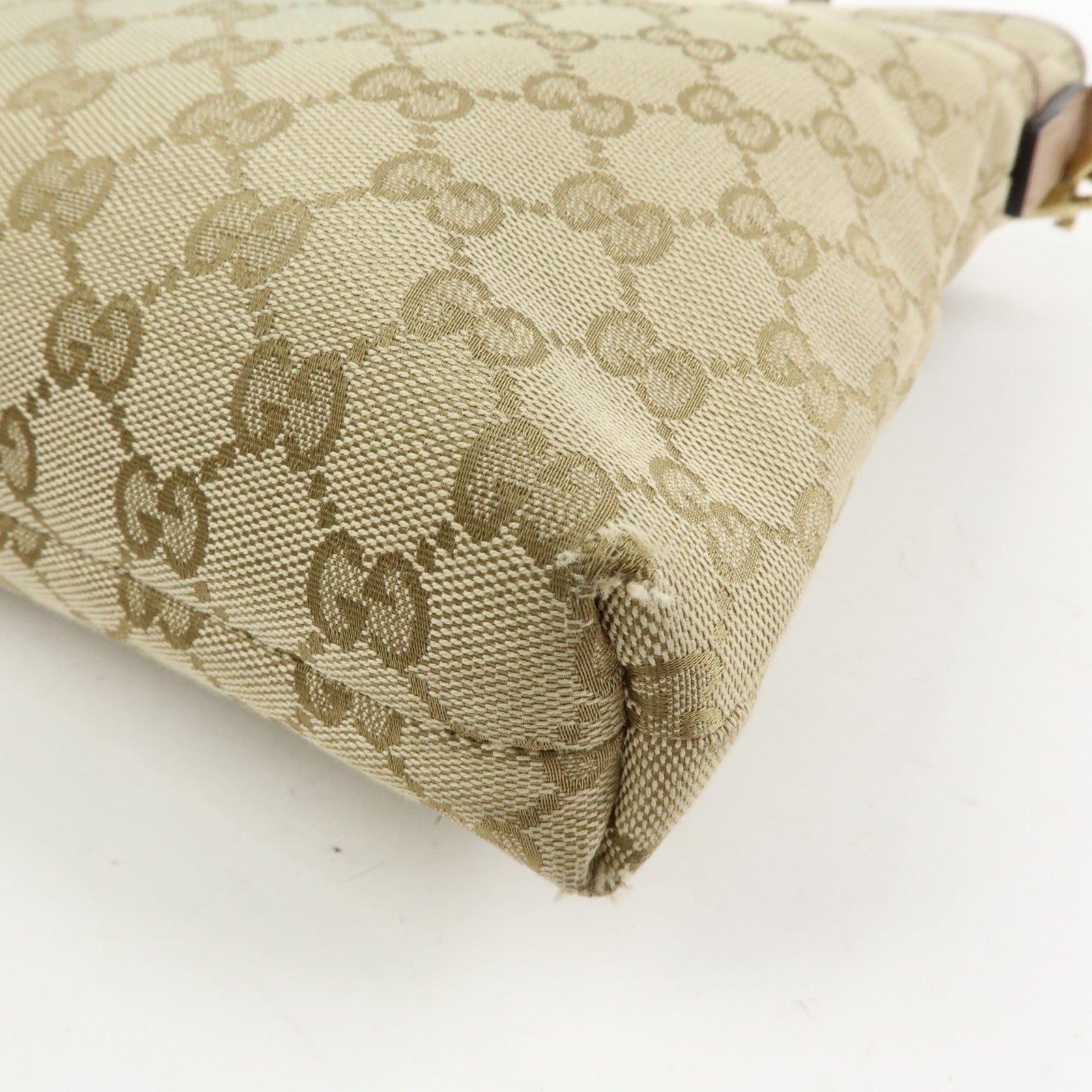 Gucci Shoulder Crossbody Bag - Beige Pink, GG Canvas Leather