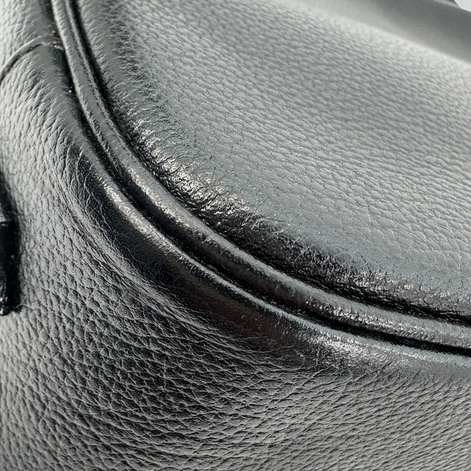 Saint Laurent YSL Shoulder Bag - Black, Leather