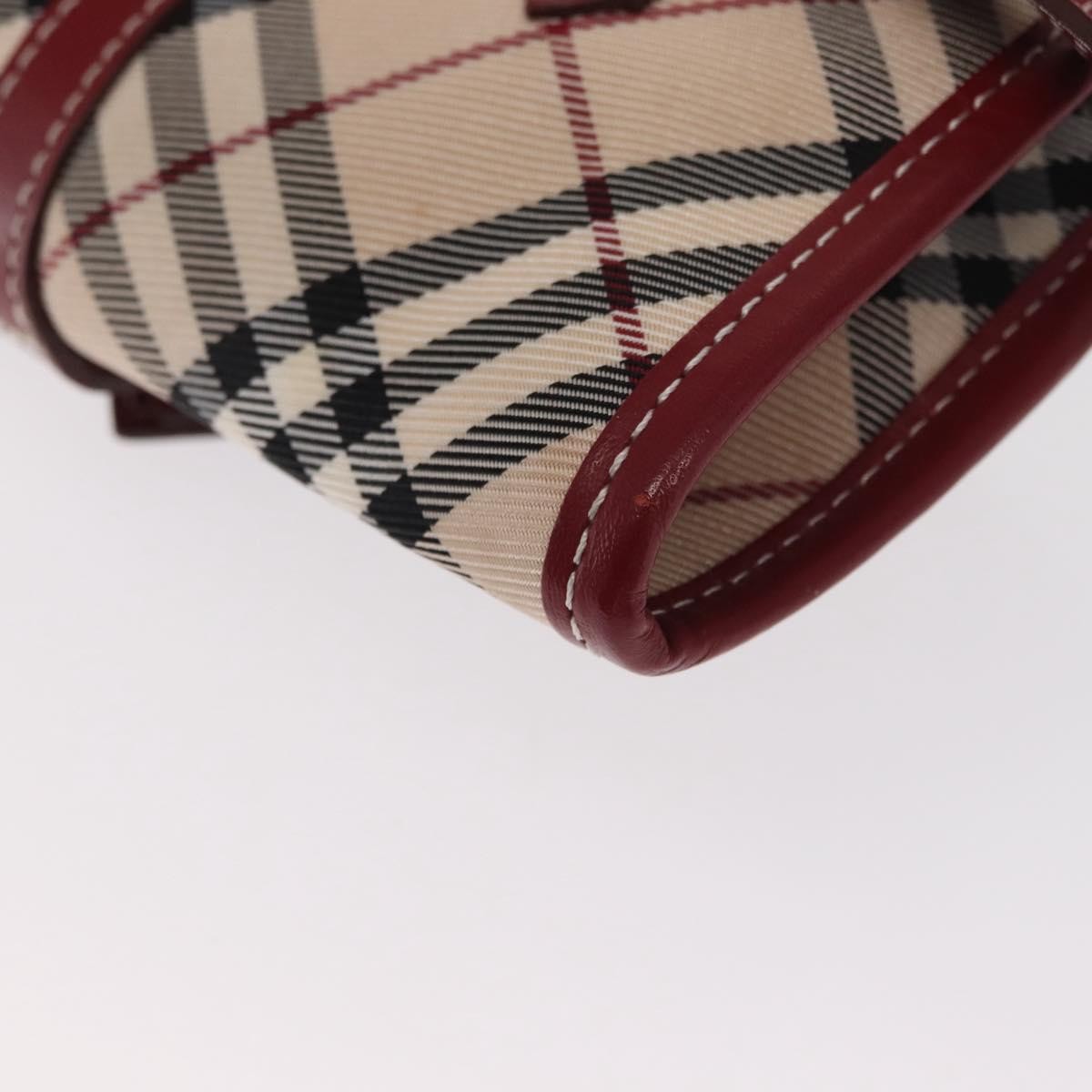 Burberry Nova Check Blue Label Waist Bag - Beige / Silver, Canvas