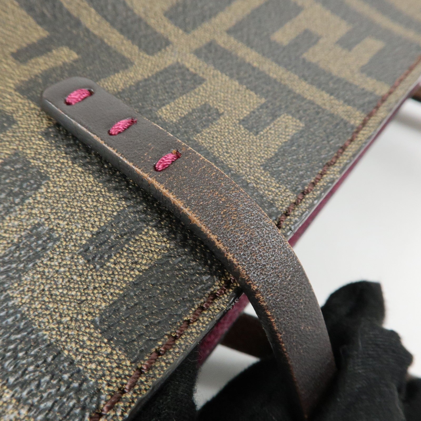 Fendi Tote Bag - Brown, Black, PVC