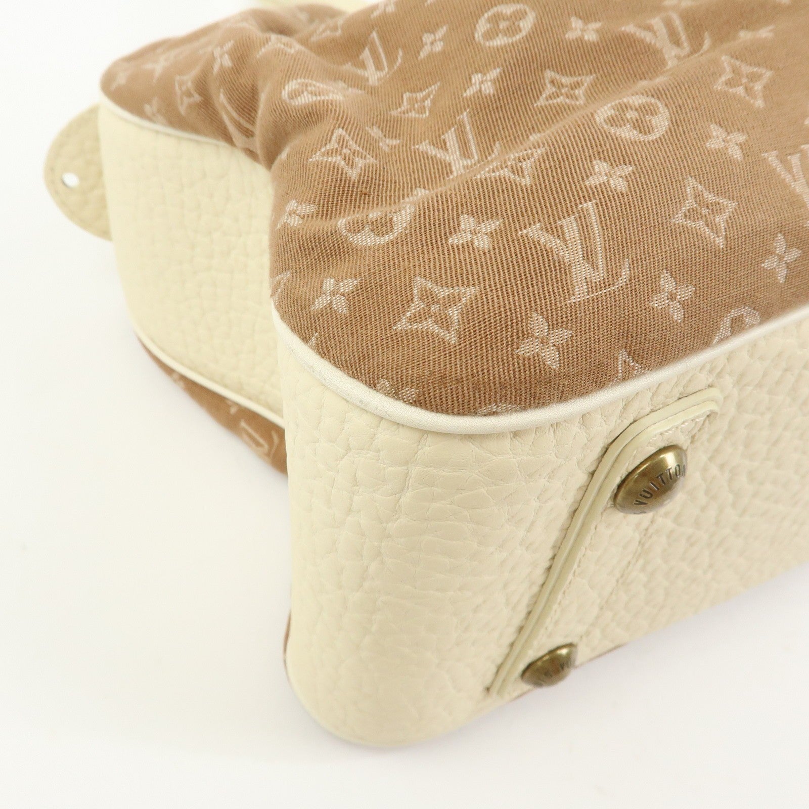 Louis Vuitton Hand Bag - Camel, Monogram Mini Lin Canvas