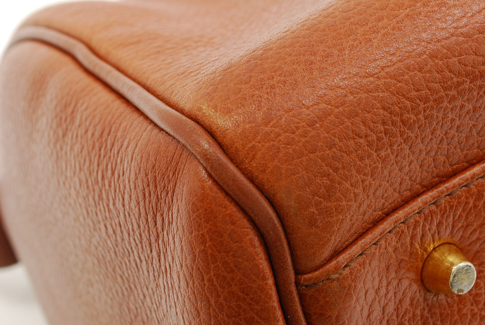 Burberry Nova Check Horse Handbag - Brown, Leather
