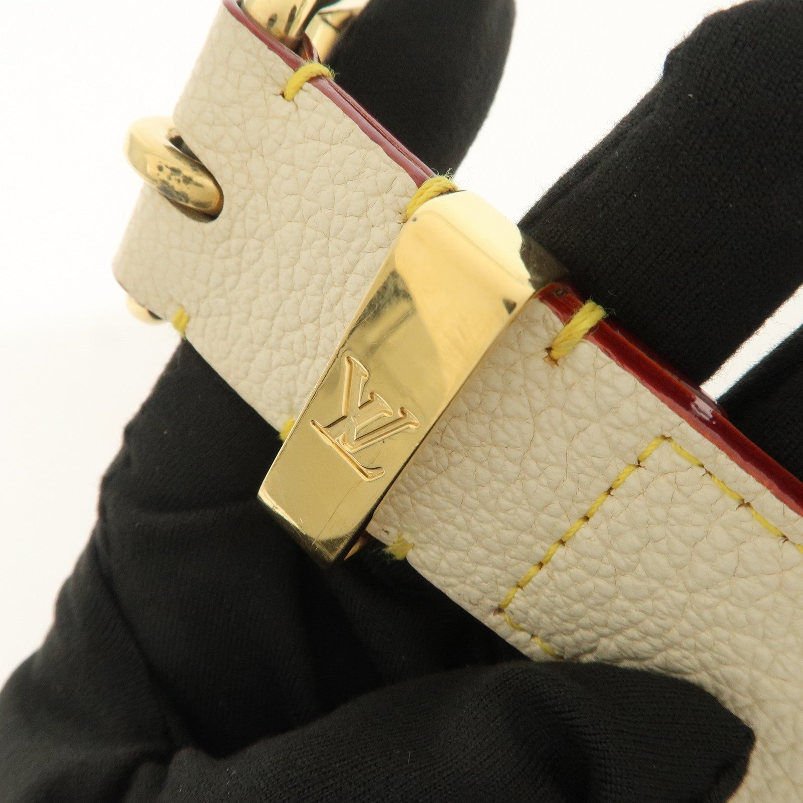 Louis Vuitton Ceinture Suhari Belt - Blanc, Leather
