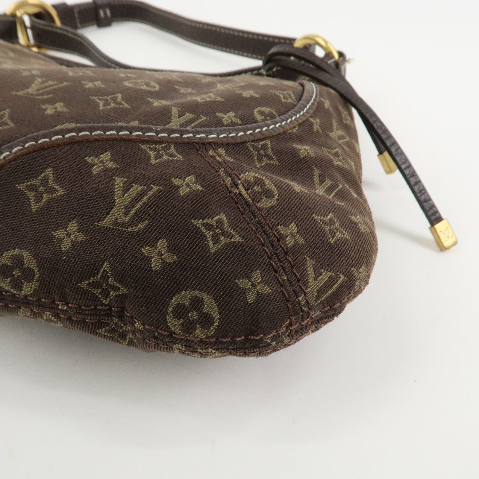 Louis Vuitton Monogram Mini Lin Manon PM Shoulder Bag - Brown, Canvas