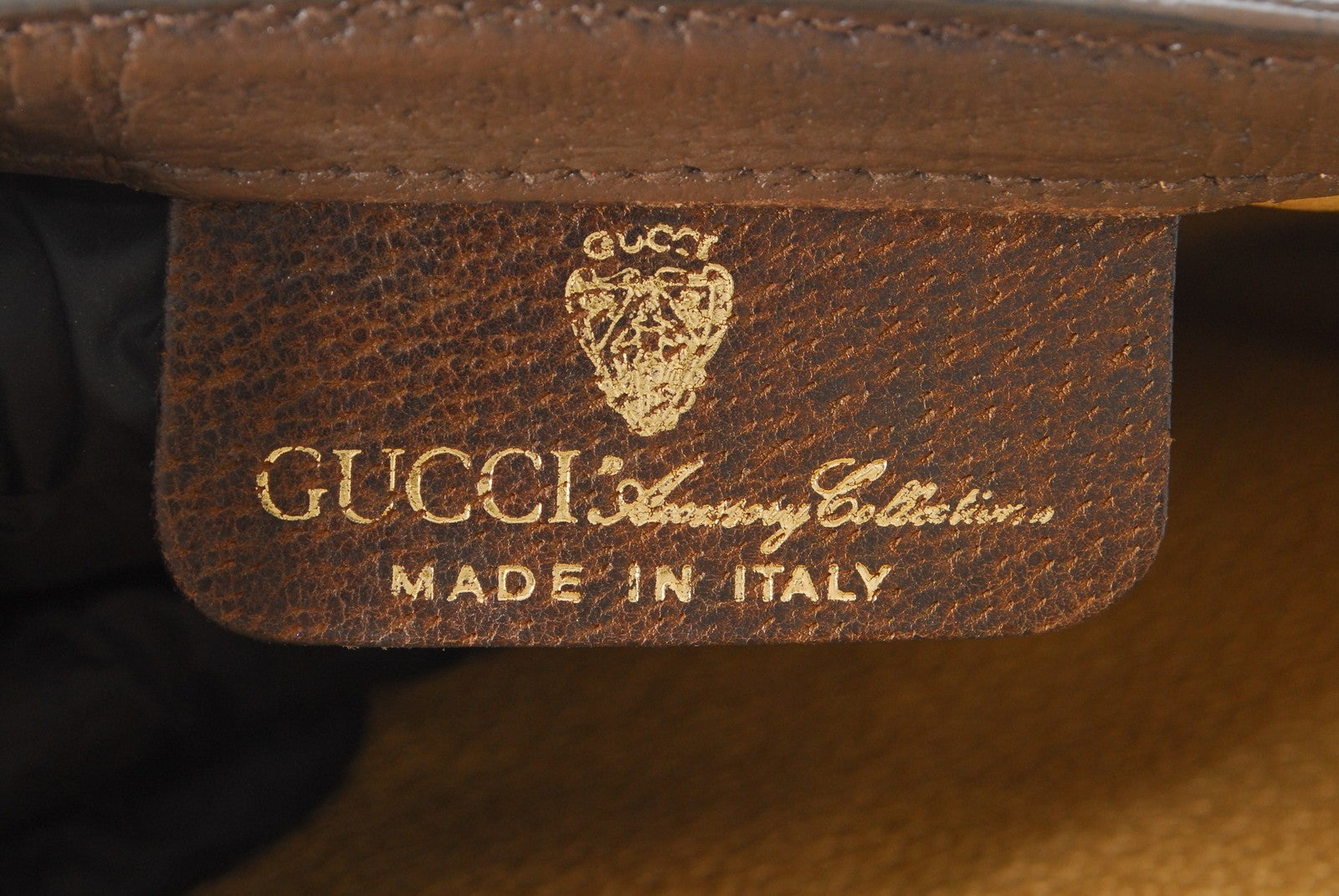 Gucci Sherry Clutch Bag - Beige, PVC Leather