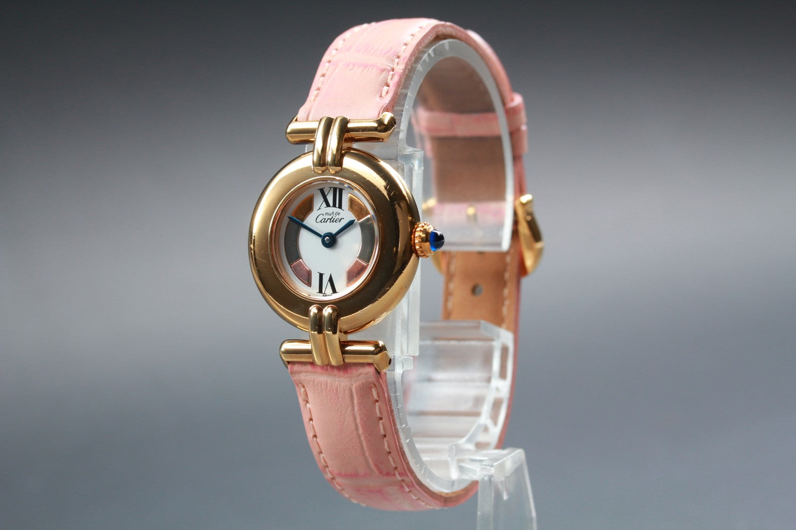 Cartier Must Colisee Vermeil 590002 Watch - Gold Pink, Leather
