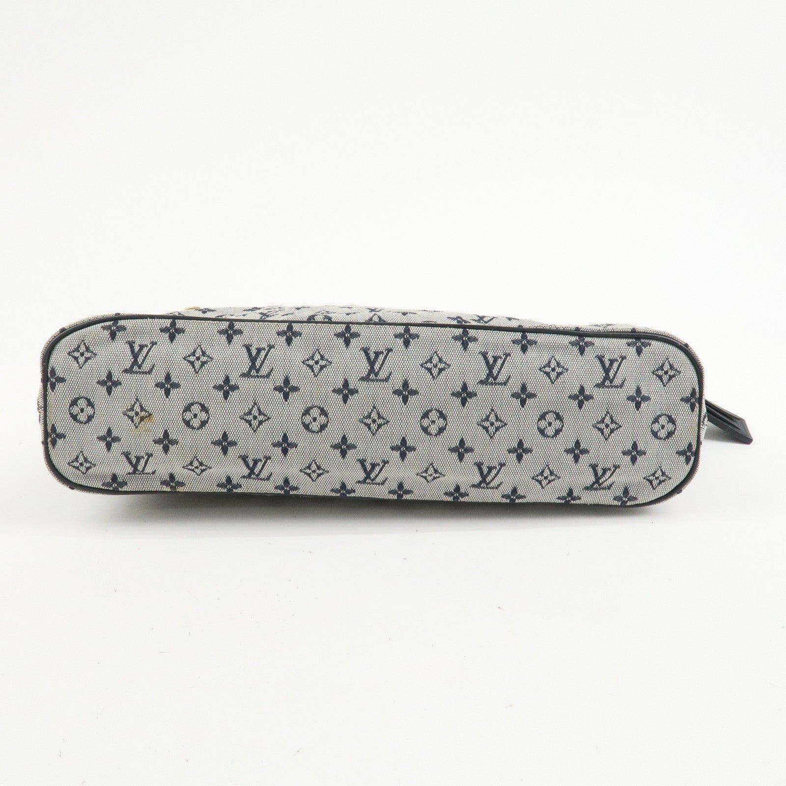Louis Vuitton Monogram Mini Lin Lucille PM Hand Bag - Blue, Monogram Mini Canvas