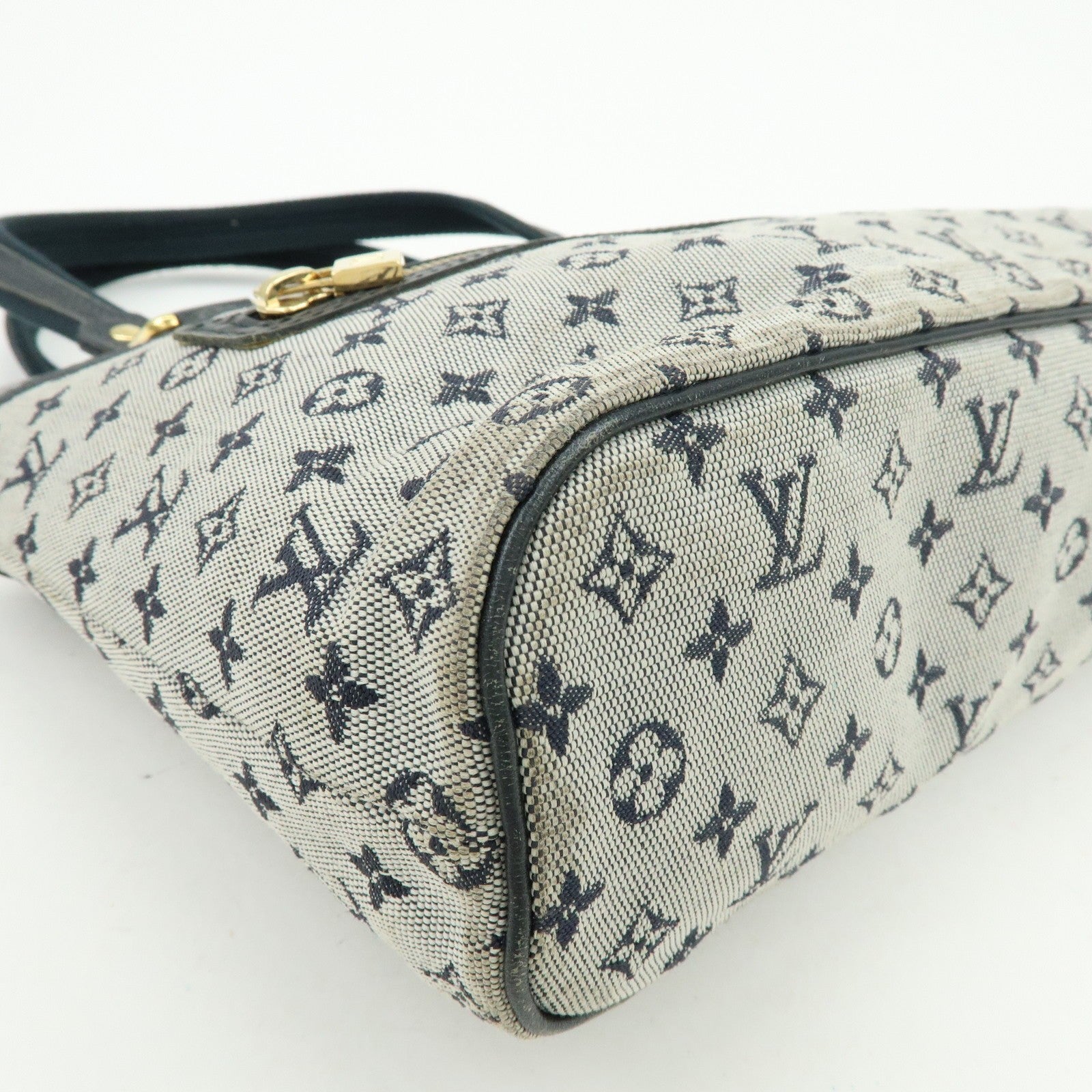 Louis Vuitton Lin Hand Bag - Blue, Monogram Mini Canvas