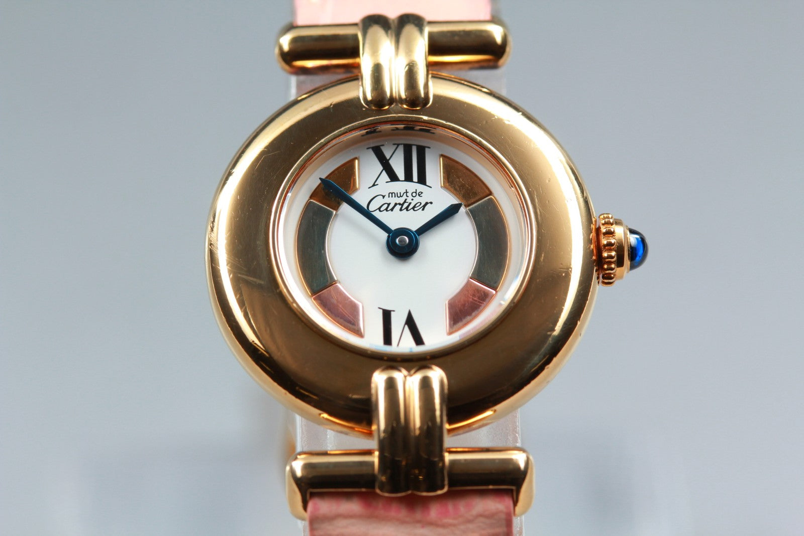 Cartier Must Colisee Vermeil 590002 Watch - Gold Pink, Leather