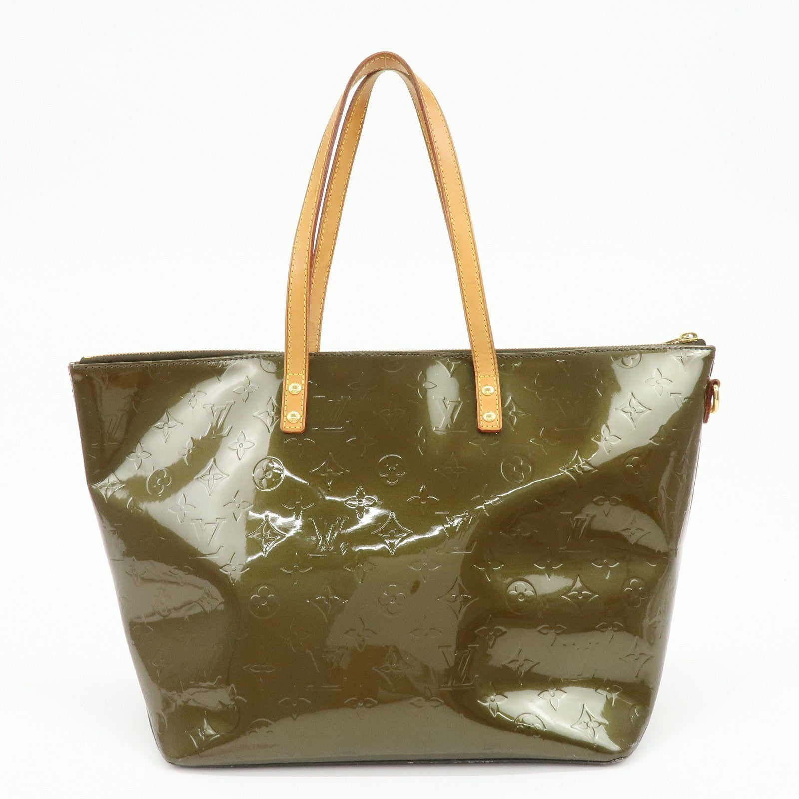 Louis Vuitton Tote Bag - Vert Bronze, Monogram Vernis