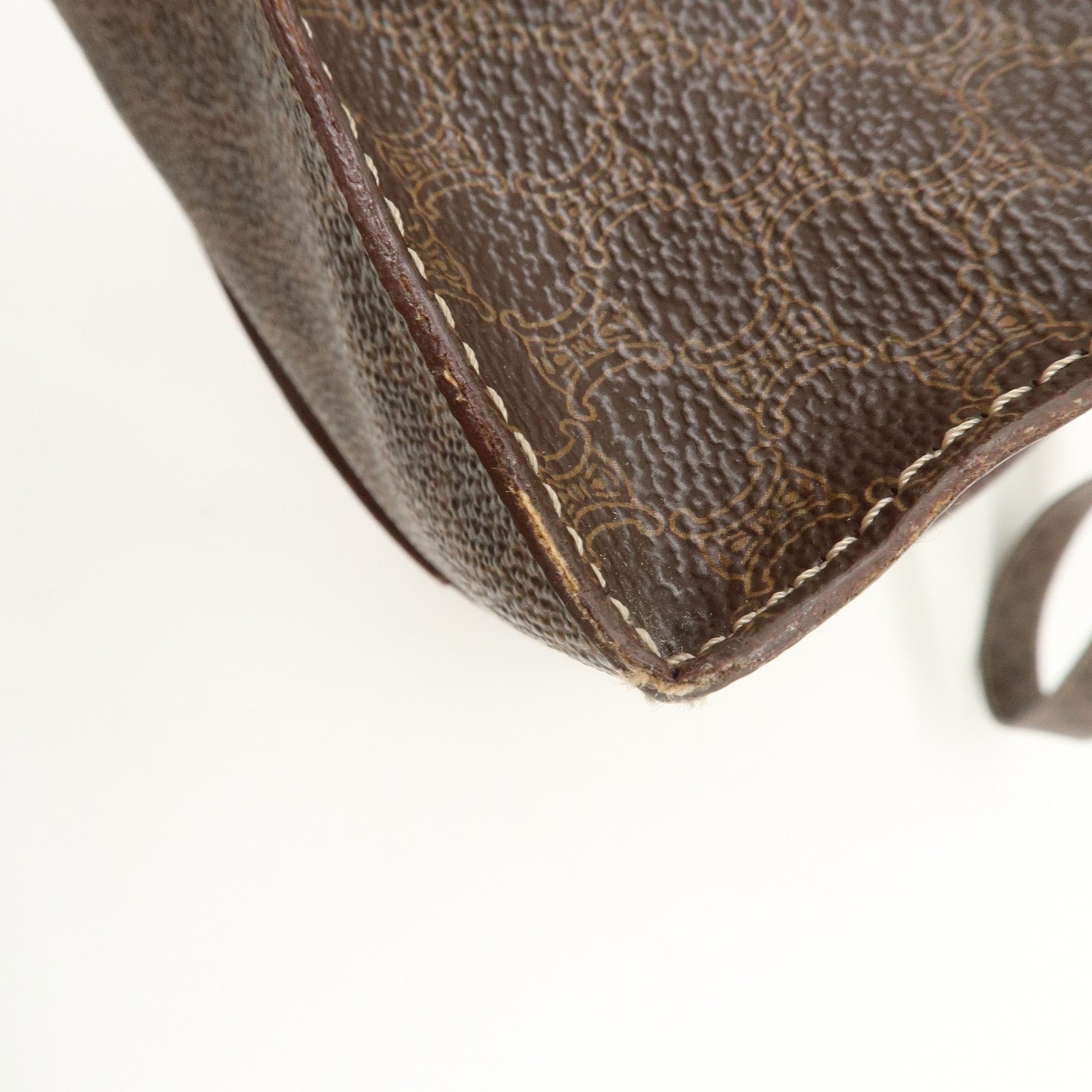 Celine Macadam Tote Bag - Brown, PVC Coating Canvas
