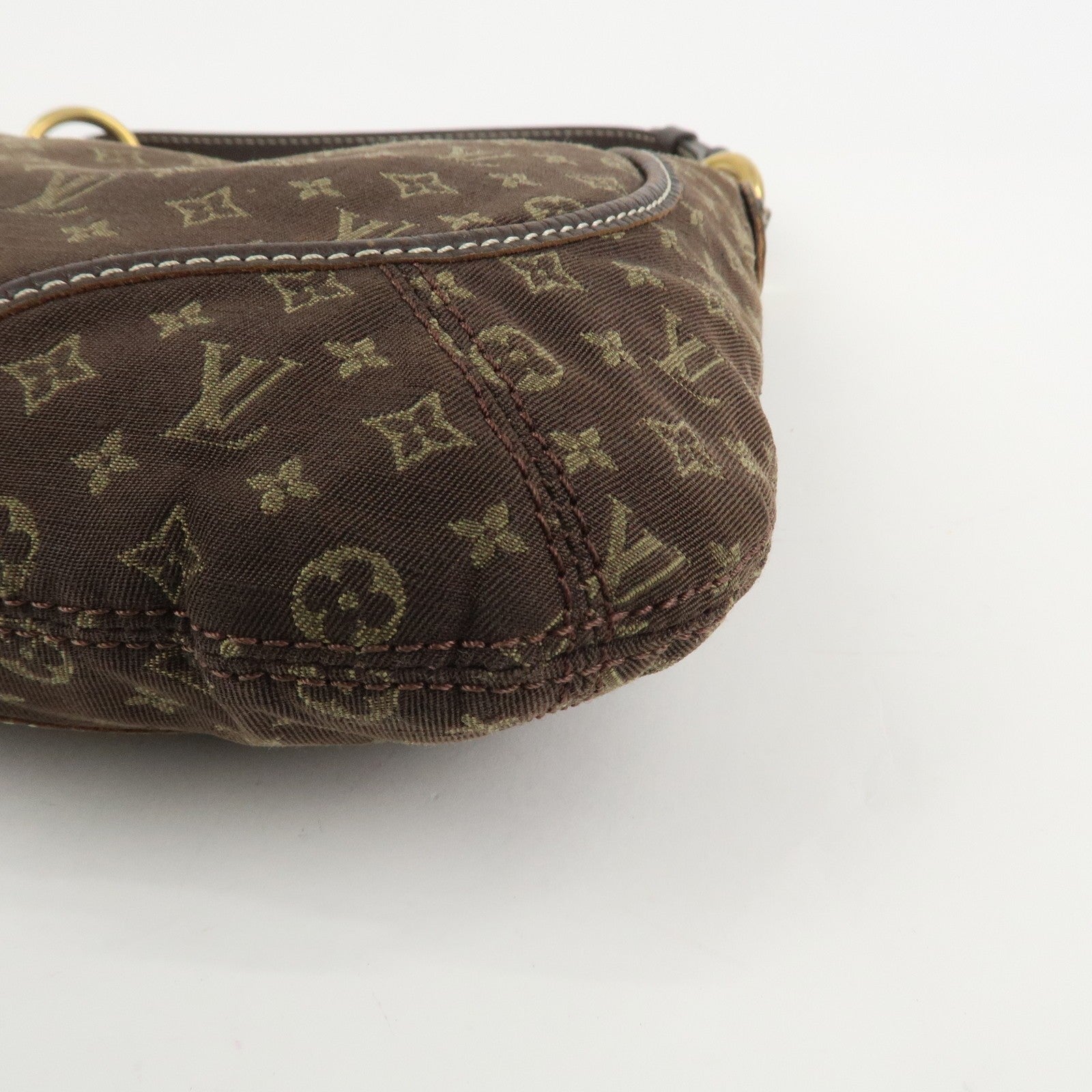 Louis Vuitton Monogram Mini Lin Manon PM Shoulder Bag - Brown, Canvas