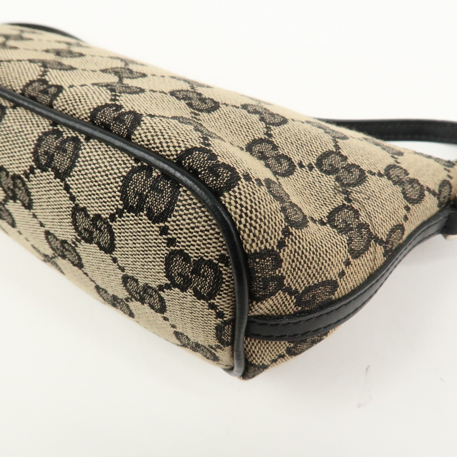 Gucci Boat Hand Bag - Beige, Canvas