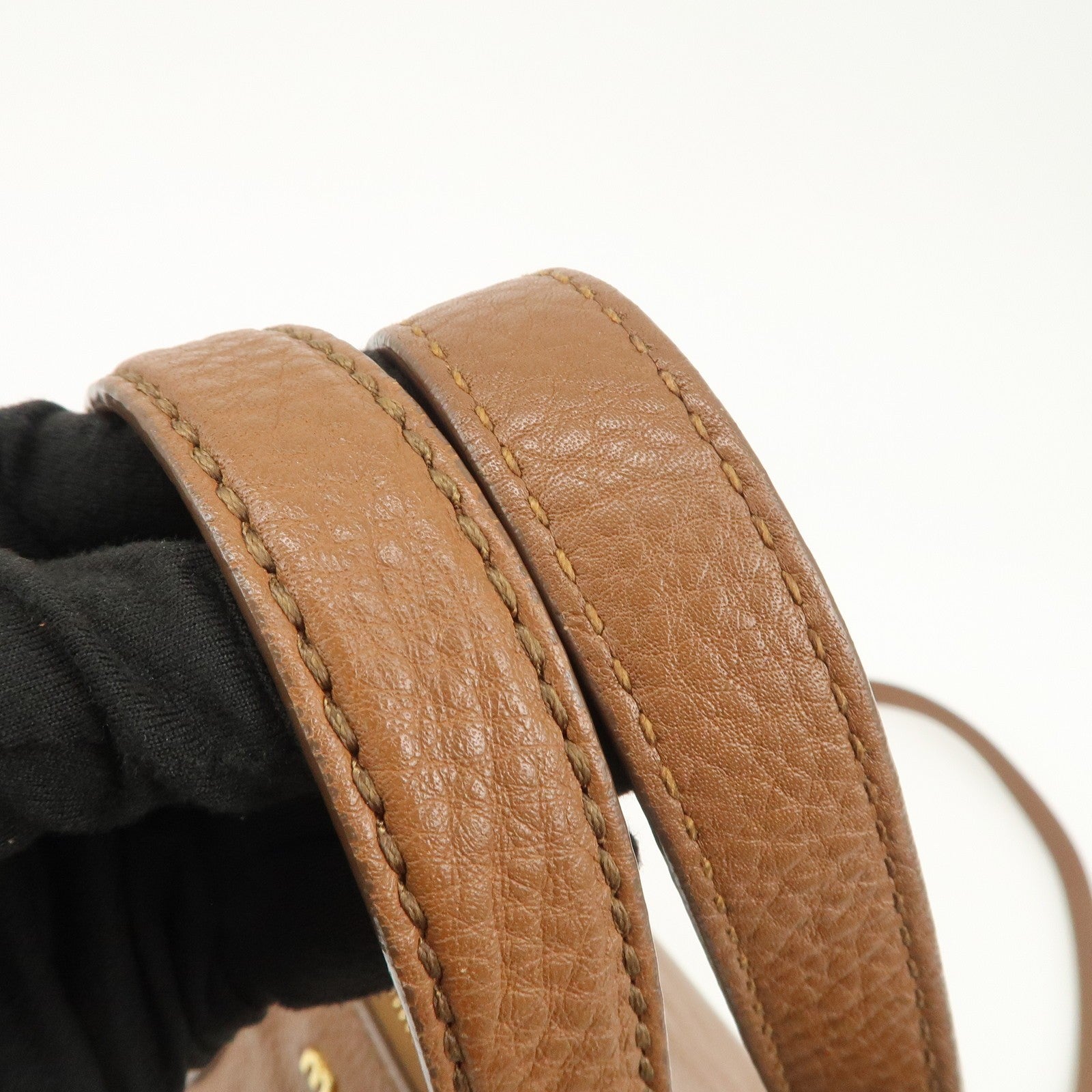Miu Miu Hand Bag - Brown, Leather