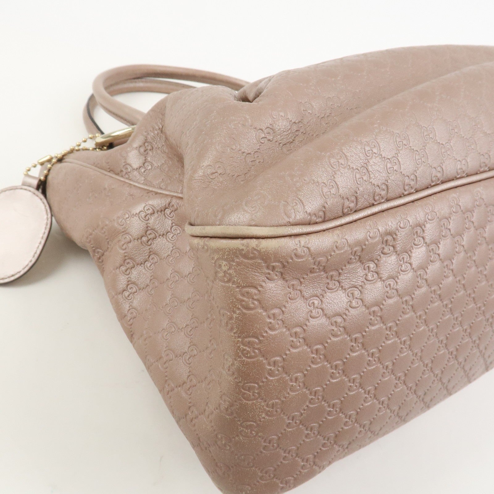 Gucci Shoulder Bag - Metallic Pink, Leather
