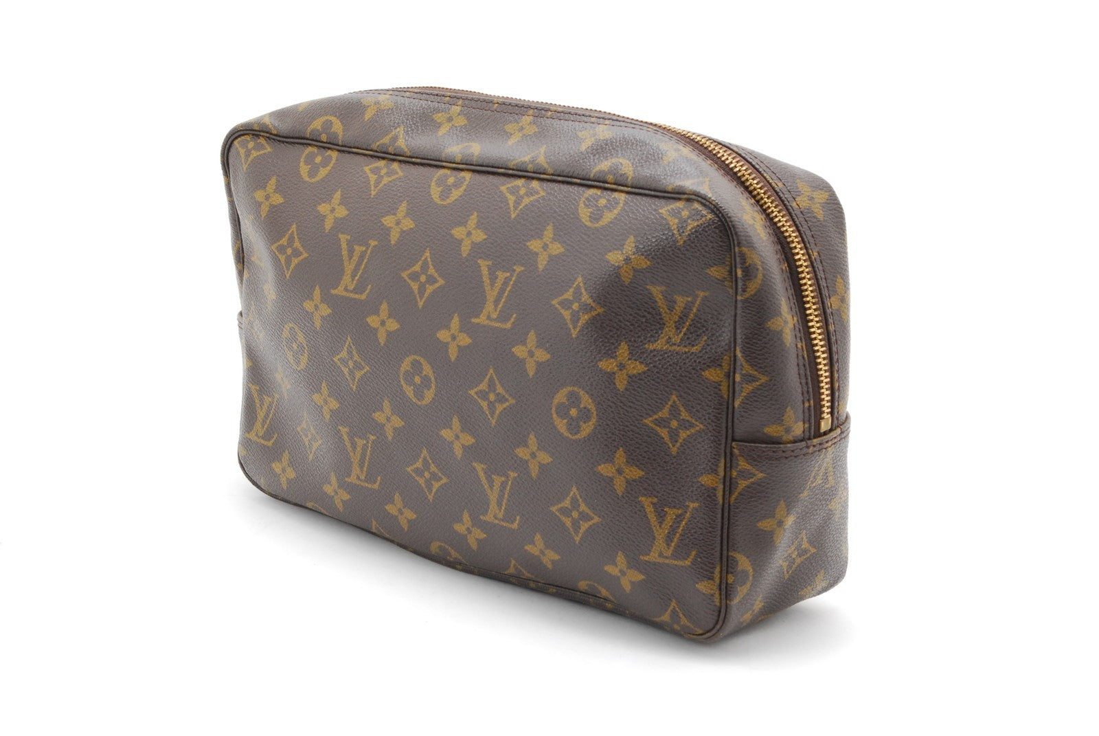 Louis Vuitton Trousse Toilette 28 Clutch - Brown, Leather
