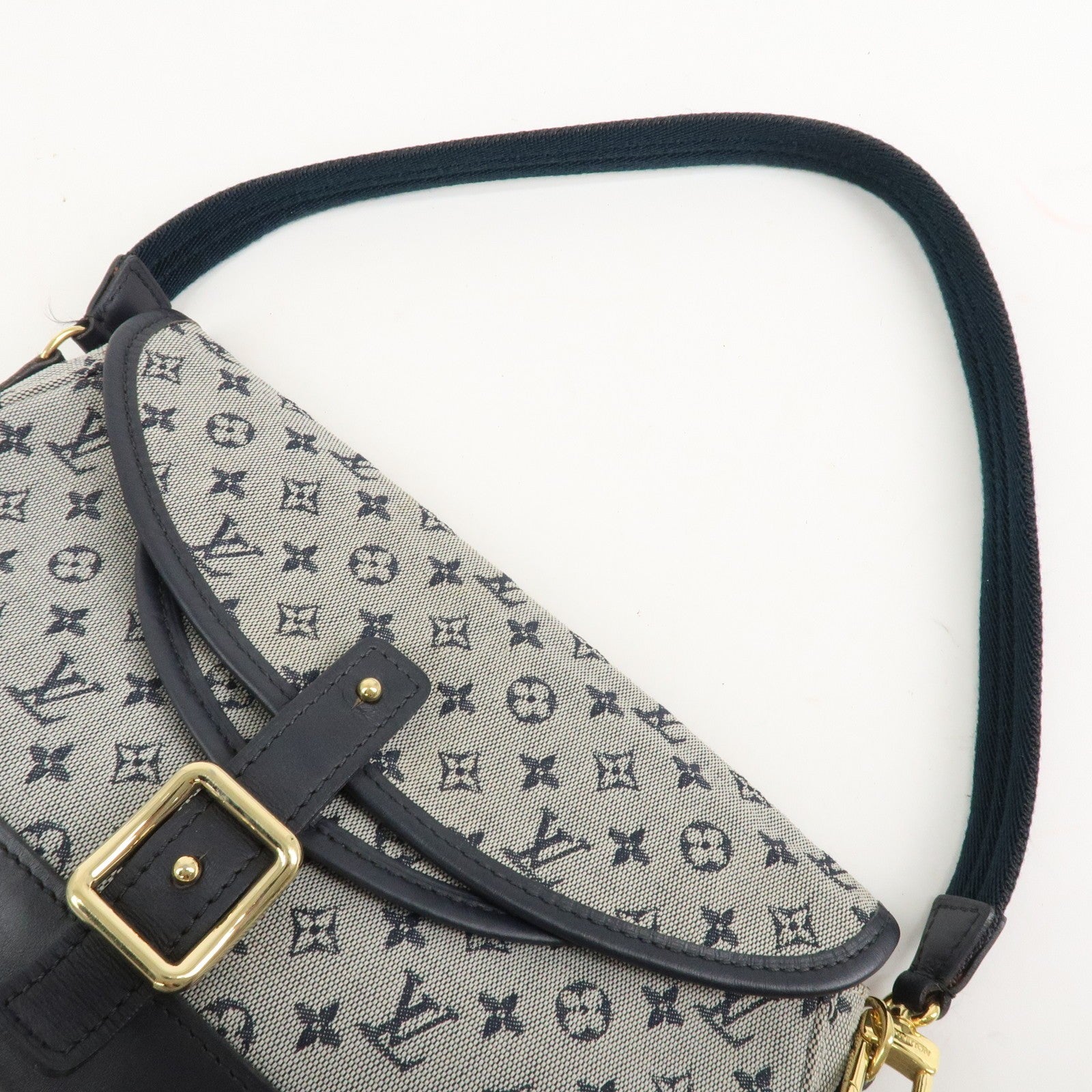 Louis Vuitton Mini Marjorie Shoulder Bag - Navy, Canvas
