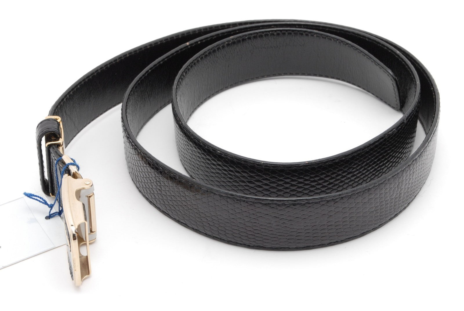 Saint Laurent Vintage YSL Belt - Black, Leather